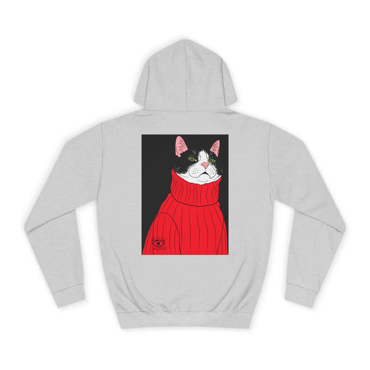 Lazy cat Unisex College Hoodie