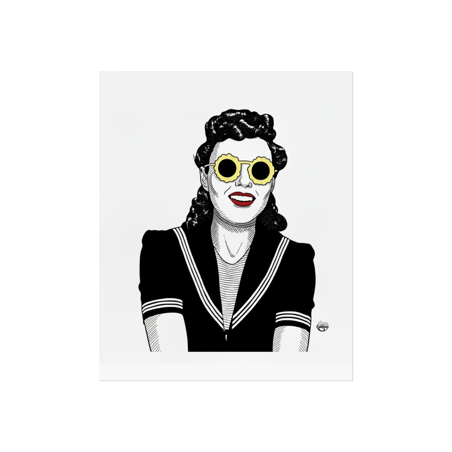 Beach girl Fine Art Posters