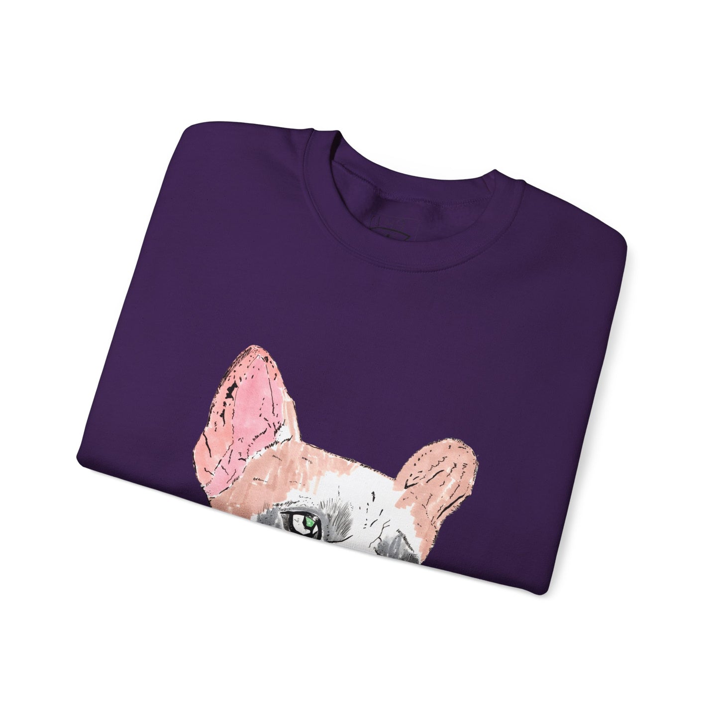 French Bulldog Art Sweatshirt - Cozy Unisex Crewneck for Dog Lovers
