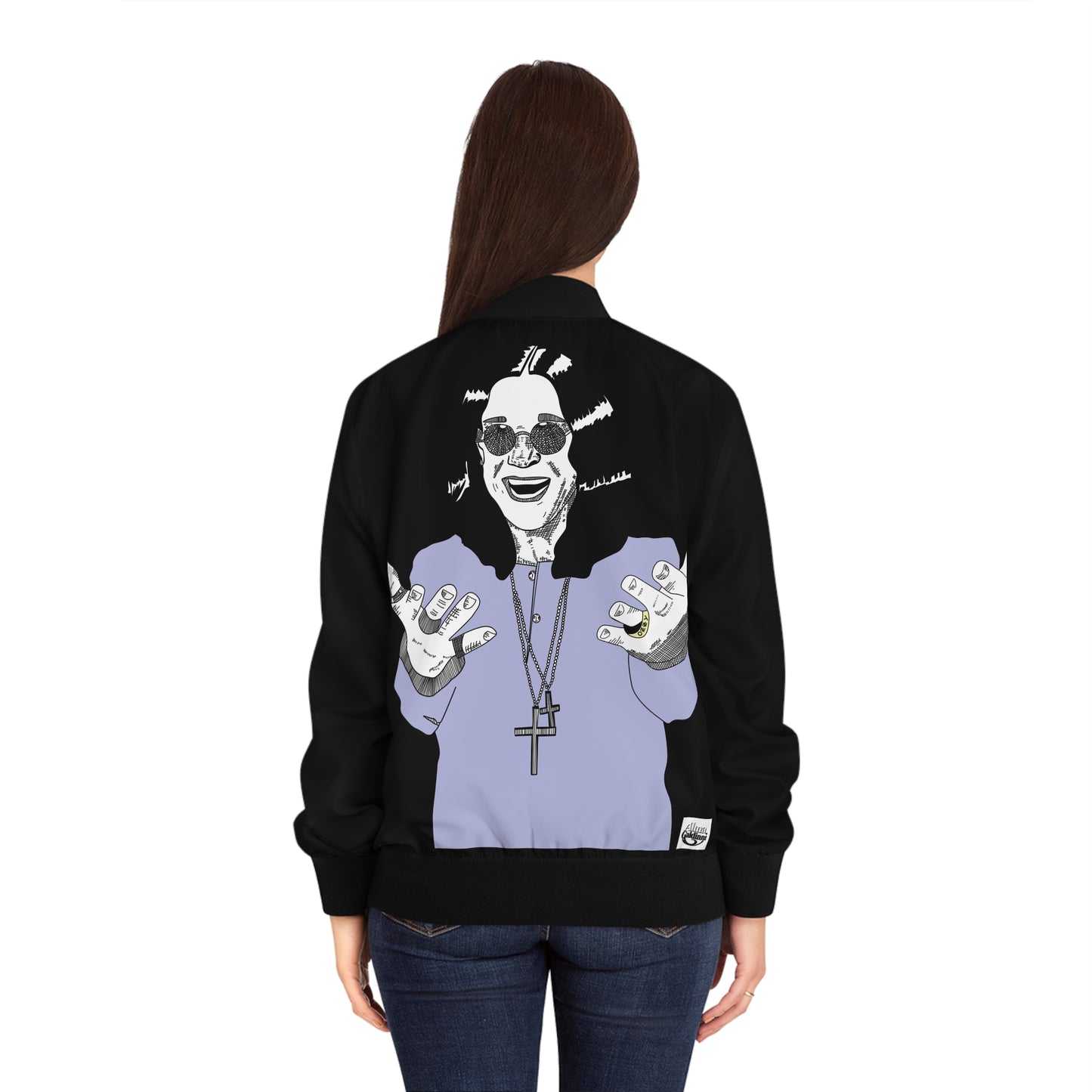 Ozzy Women's Bomber Jacket (AOP)