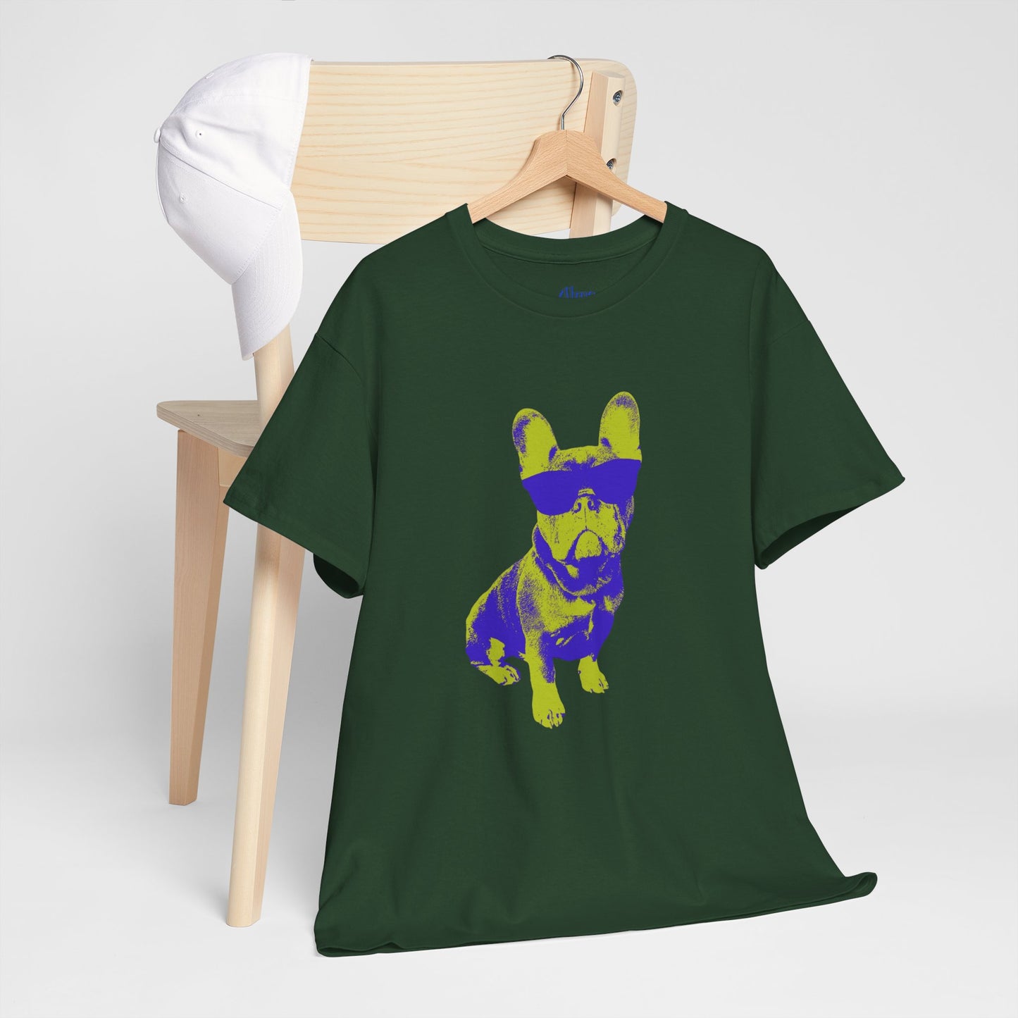 French Buldog Unisex Heavy Cotton Tee
