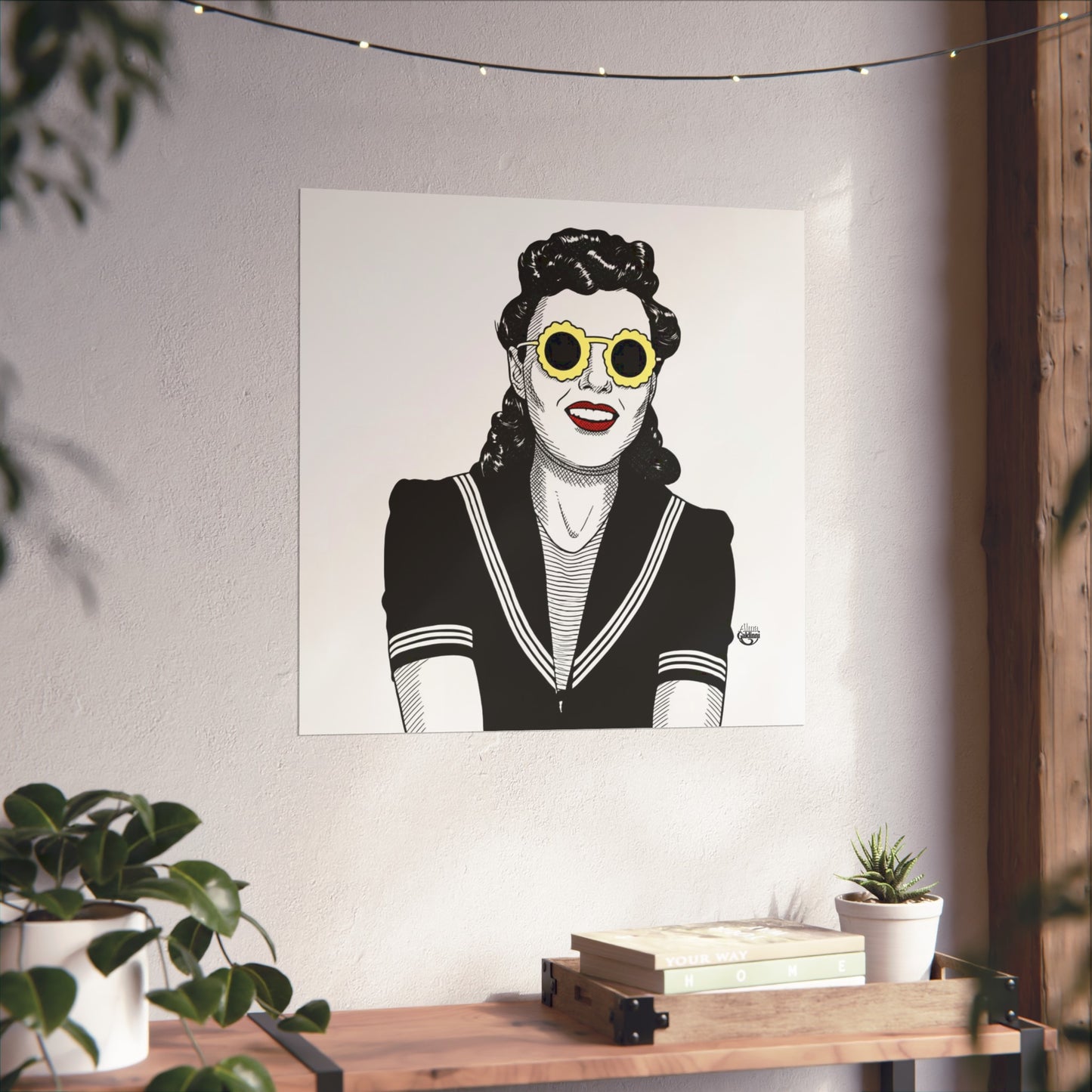 Beach girl Fine Art Posters
