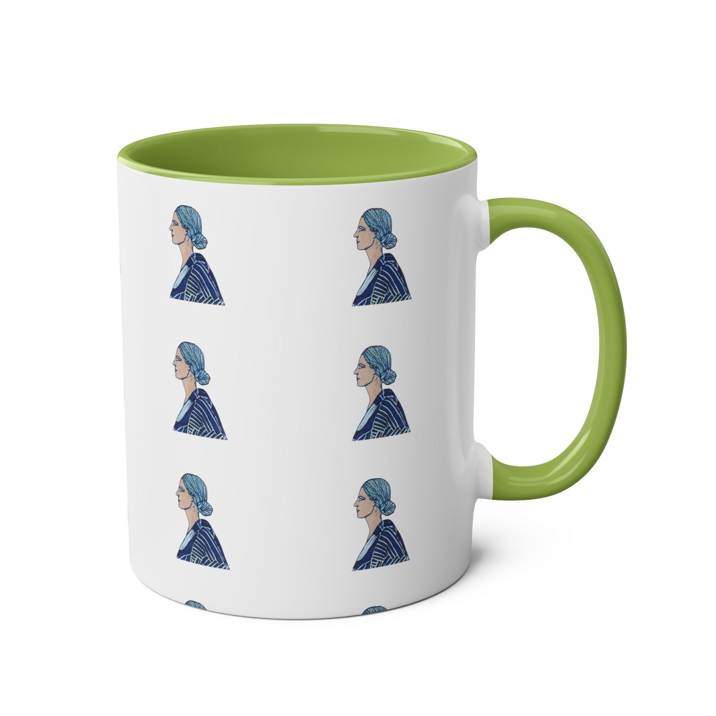 Art Nouveaux Lady mug