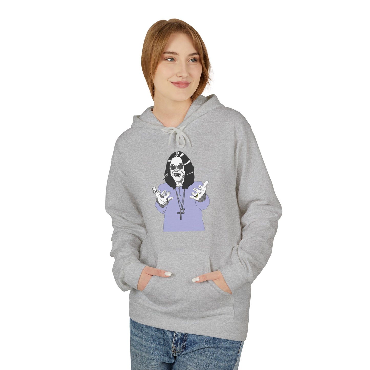 Rock Icons Unisex Midweight Softstyle Fleece Hoodie