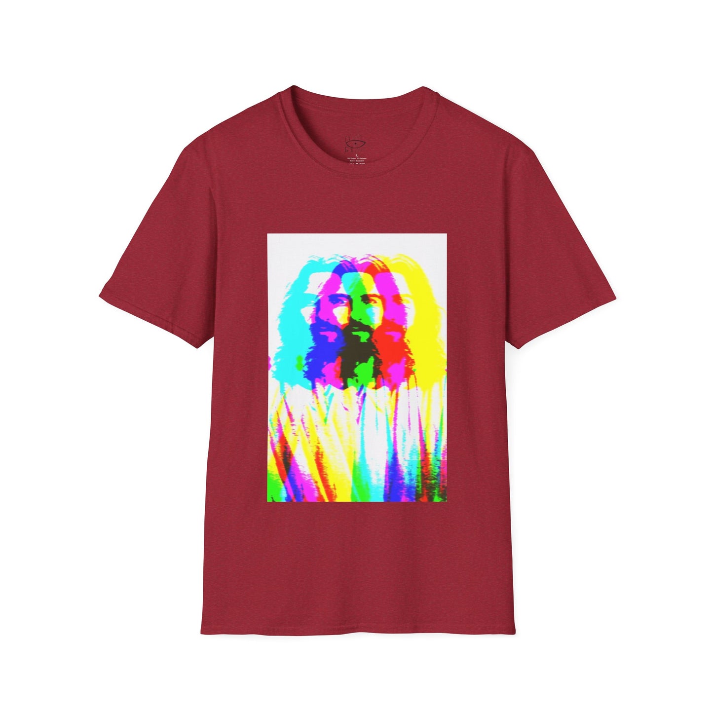 Neon Jesus Unisex Softstyle T-Shirt