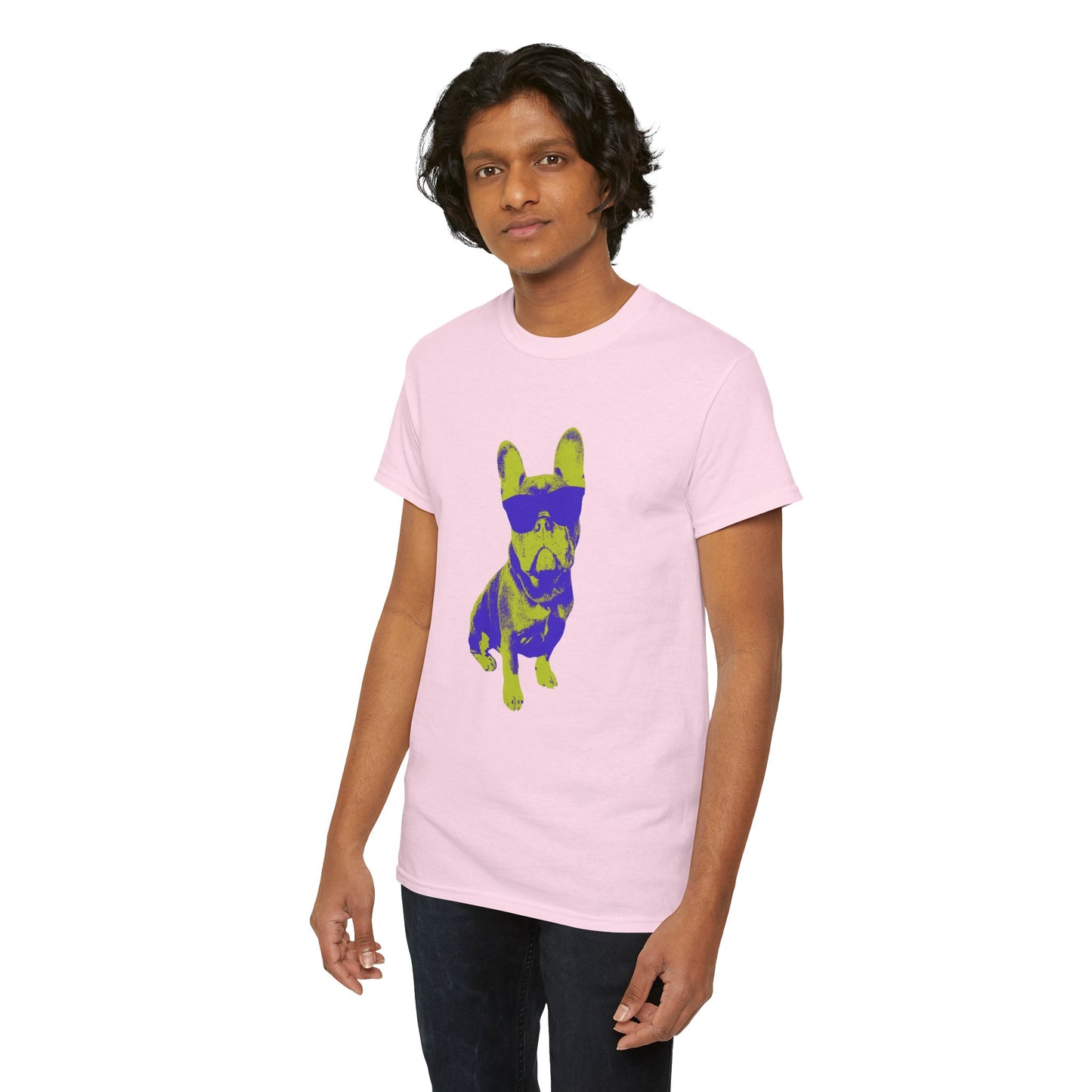 French Buldog Unisex Heavy Cotton Tee