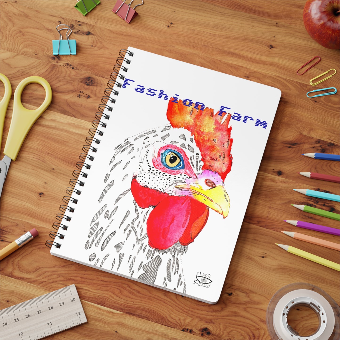 Wirobound Softcover Notebook, A5