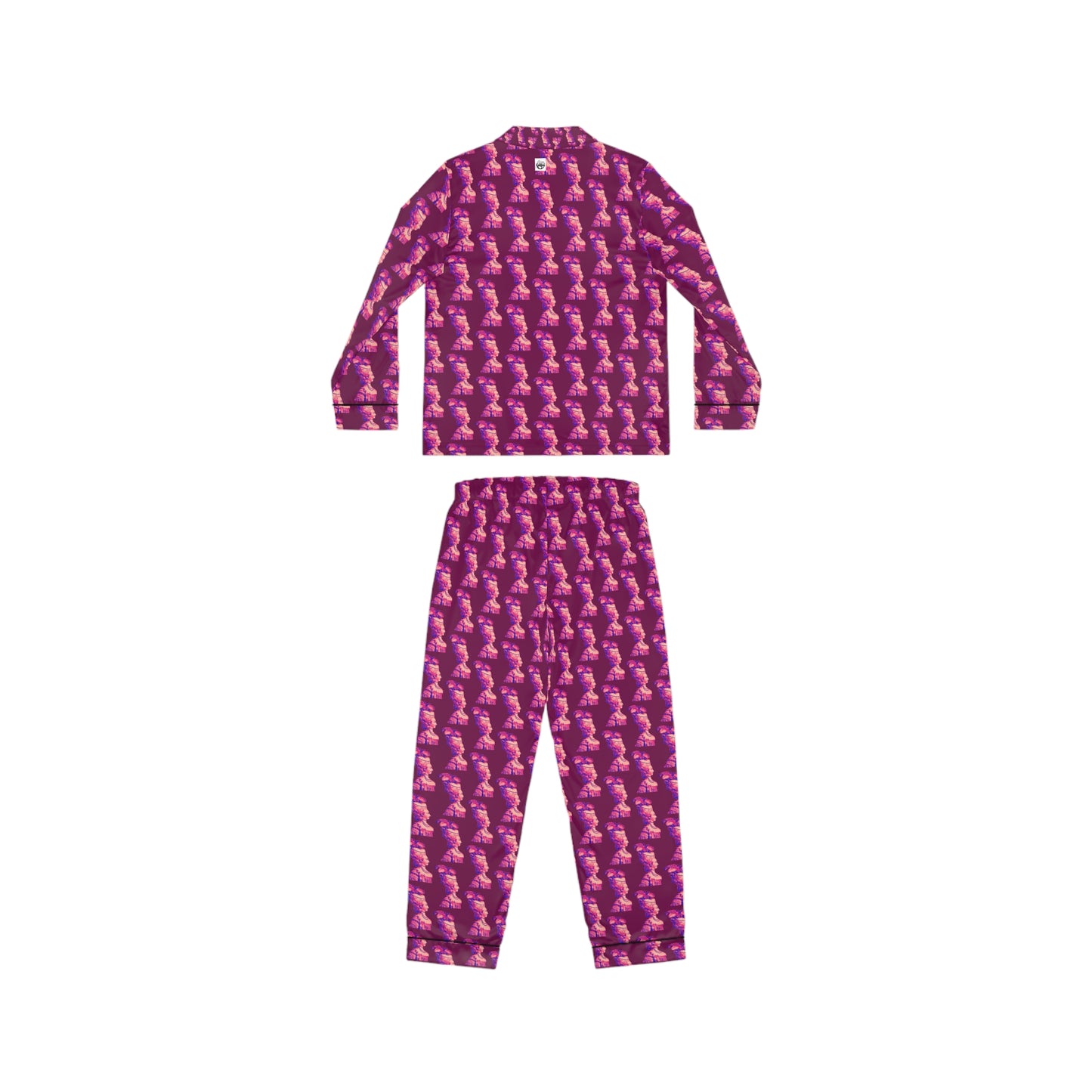 Marie Antoinette Women's Satin Pajamas (AOP)