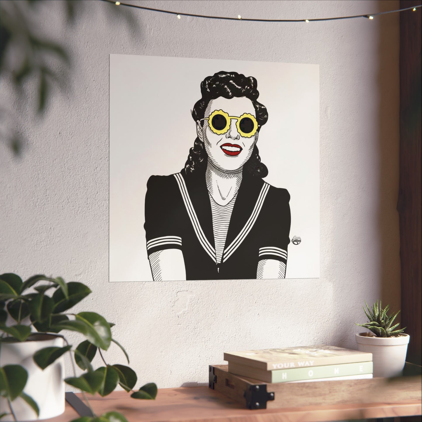 Beach girl Fine Art Posters