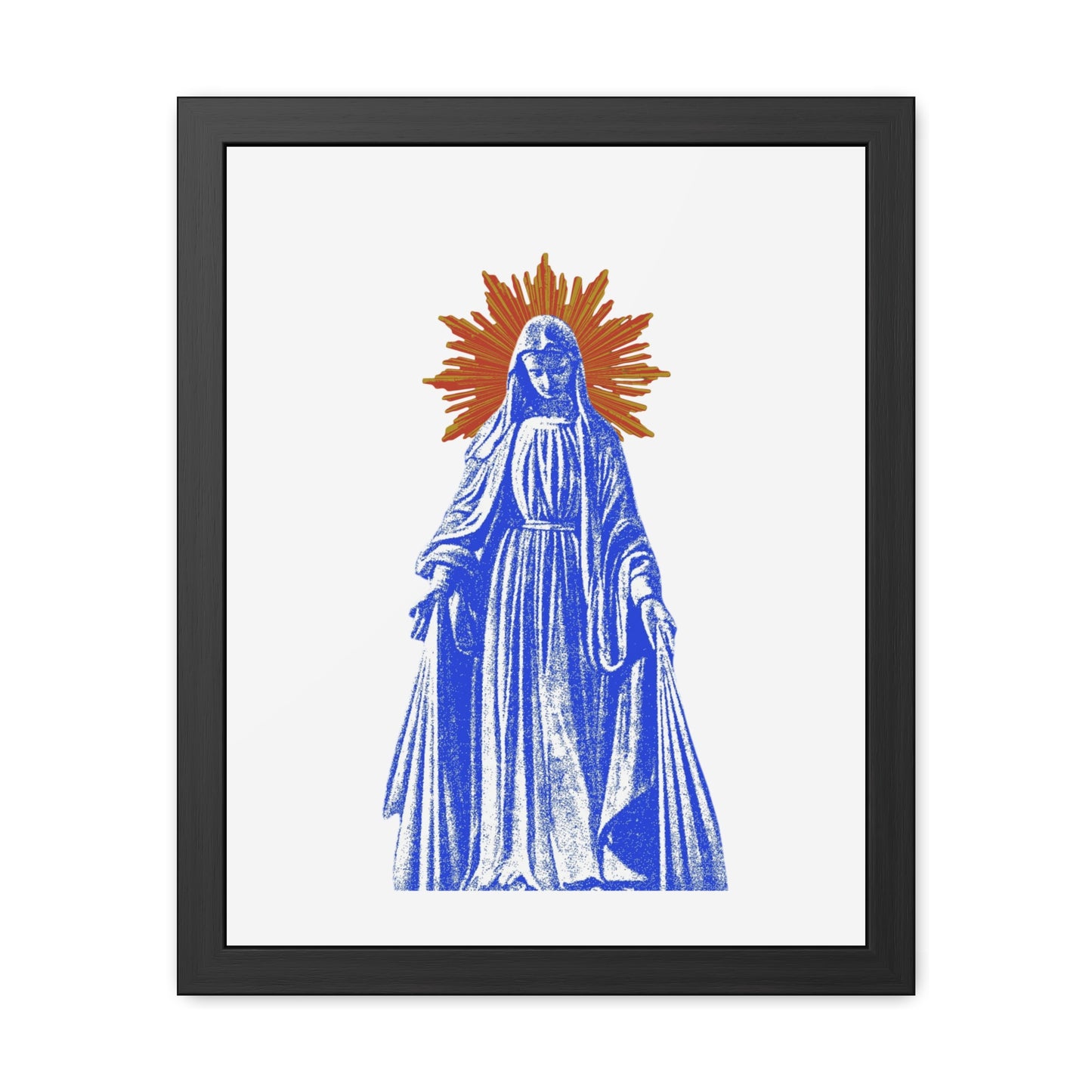 Saint mary Framed Posters
