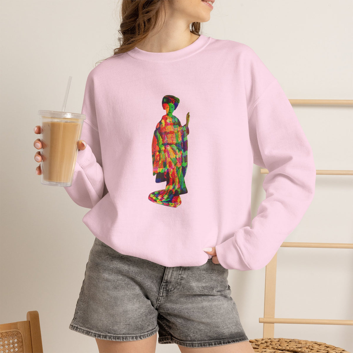 Neon Gueixa Unisex Heavy Blend™ Crewneck Sweatshirt