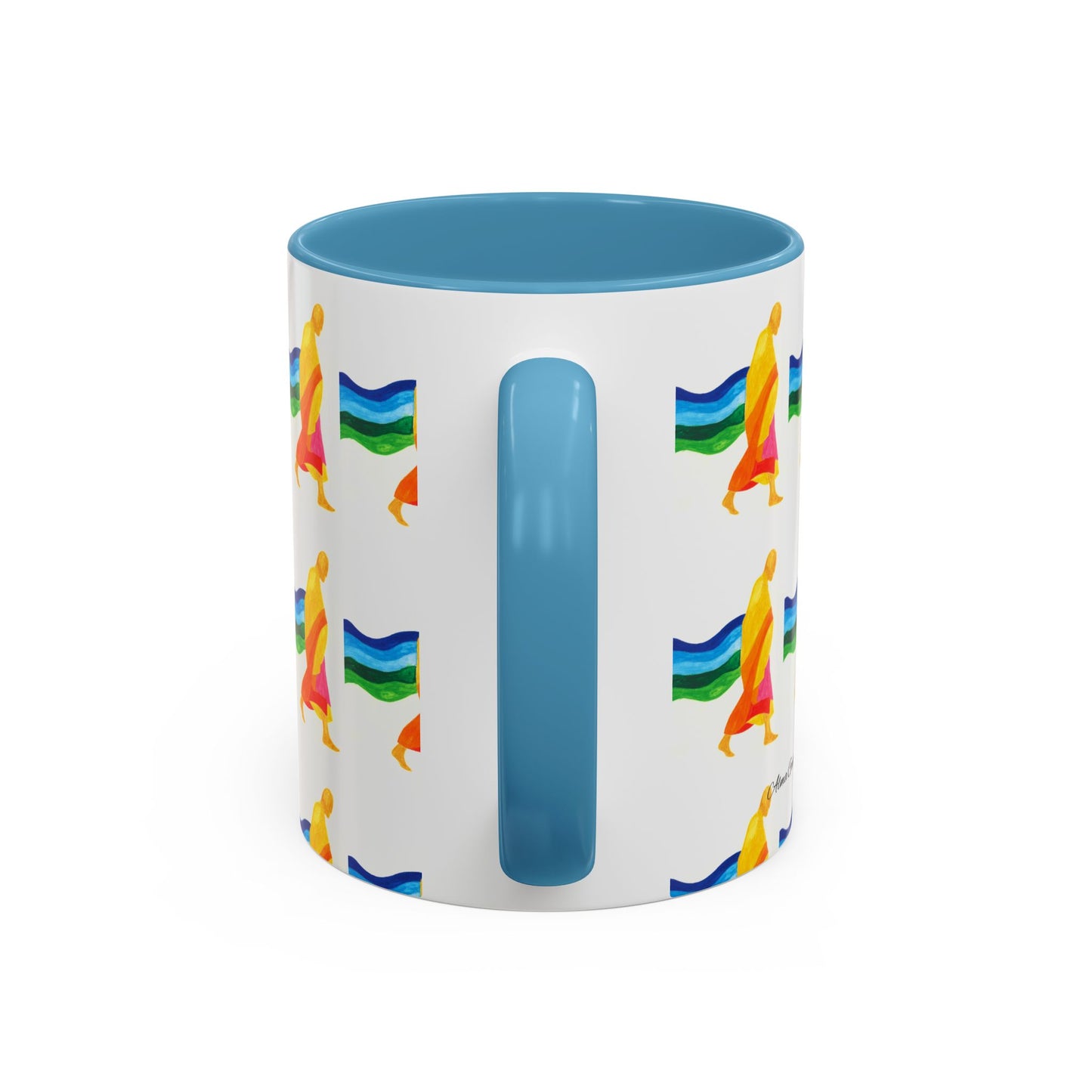 Rainbow Zen Mug