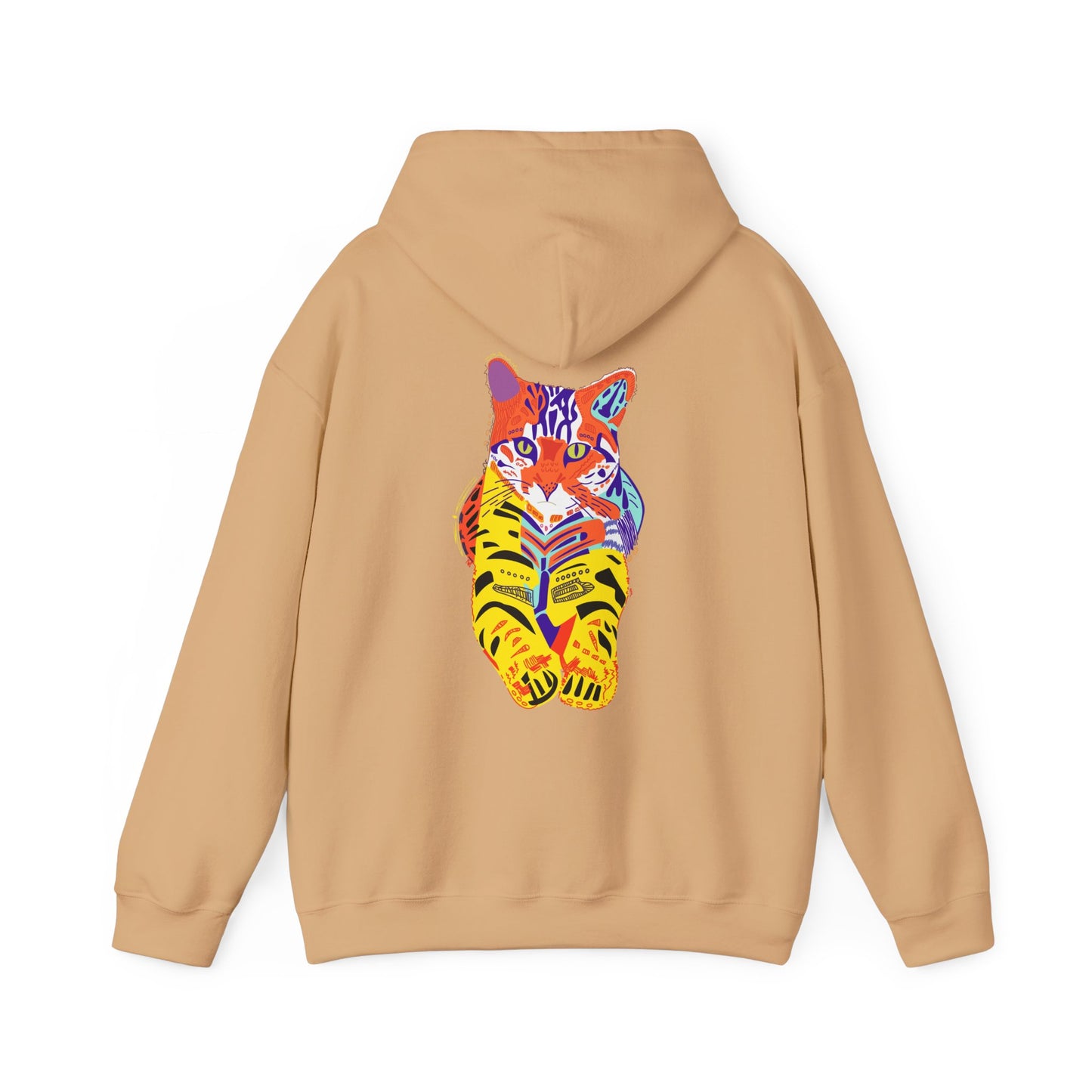 Tiger Cat Unisex Heavy Blend™ Hooded Sweatshirt