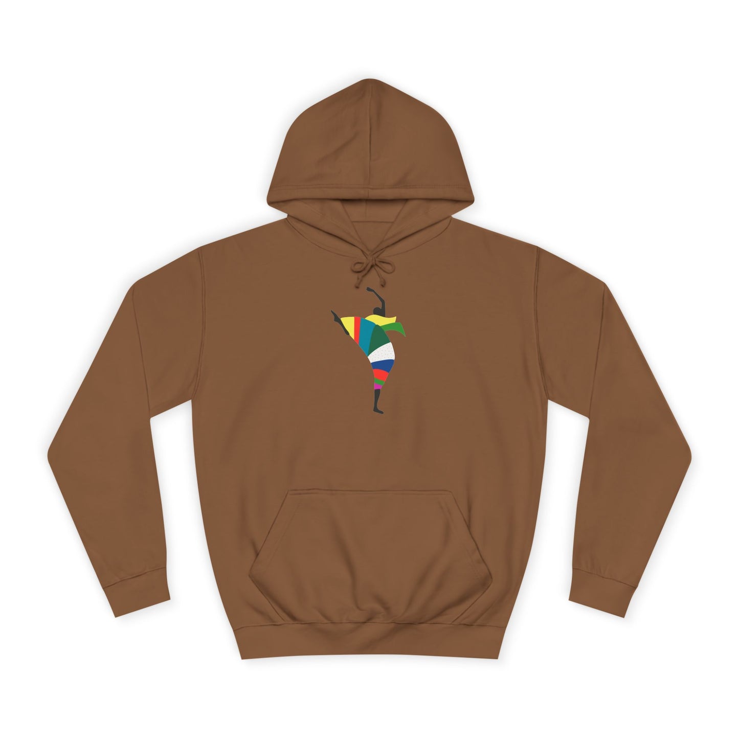 Colorful Dancer Unisex College Hoodie - Stylish Daily Wear