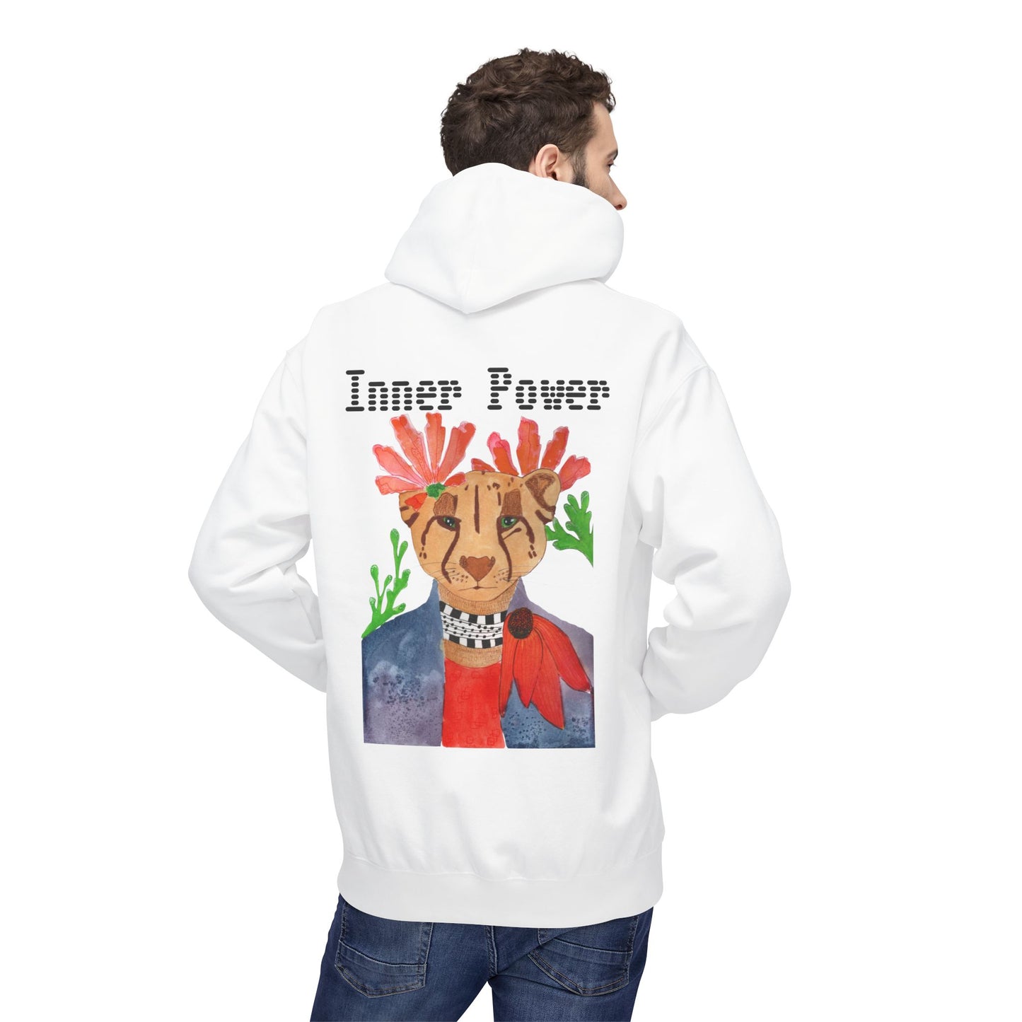Leopard Unisex Midweight Softstyle Fleece Hoodie