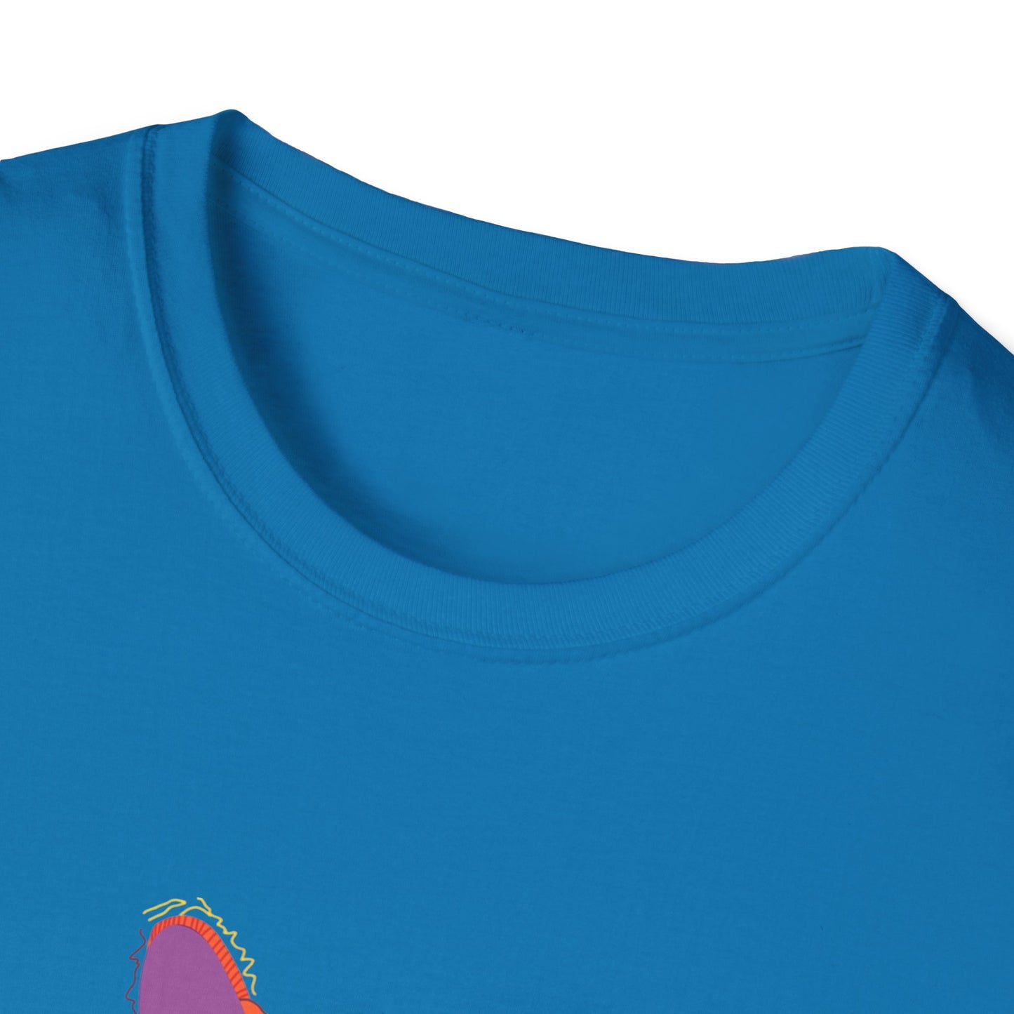 Vibrant Tiger Graphic Unisex Softstyle T-Shirt
