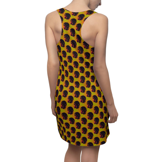Pop africa Cut & Sew Racerback Dress (AOP)