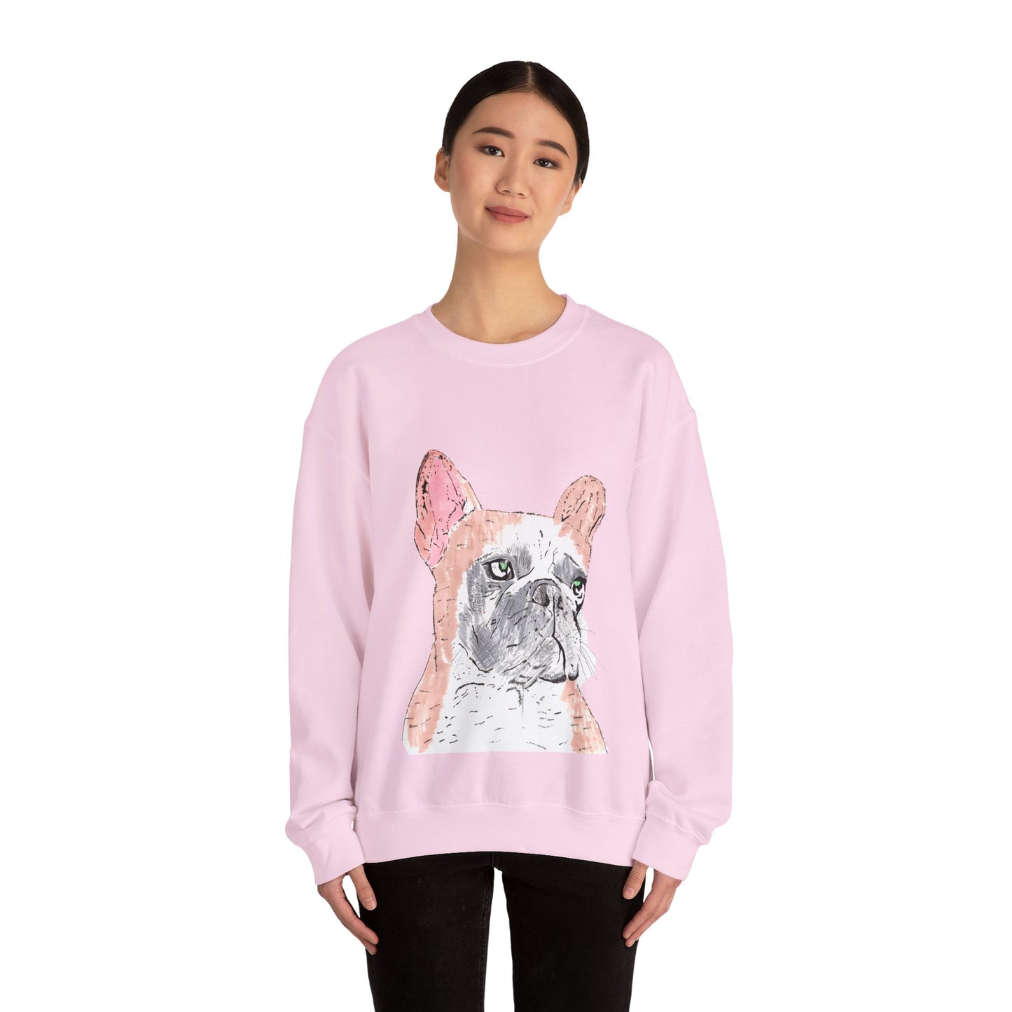 French Bulldog Art Sweatshirt - Cozy Unisex Crewneck for Dog Lovers