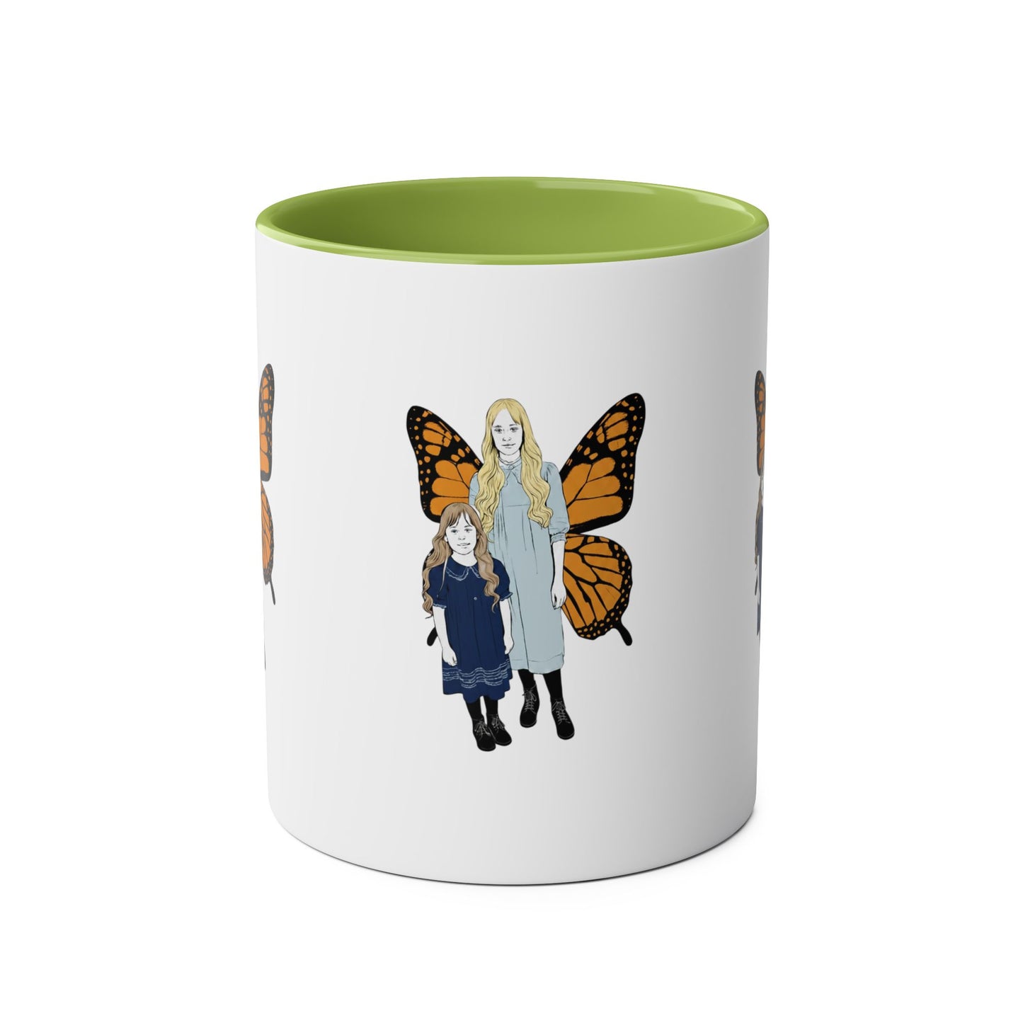 Edwardians children Two-Tone Coffee Mugs, 11oz