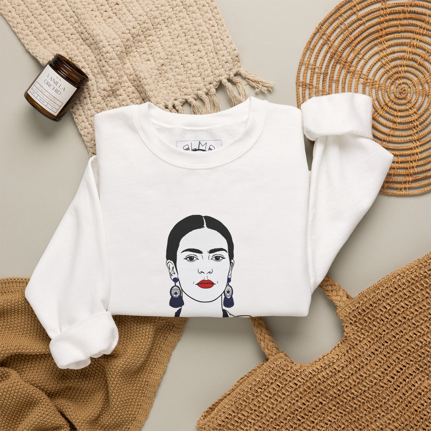 Frida kahlo Unisex Heavy Blend™ Crewneck Sweatshirt