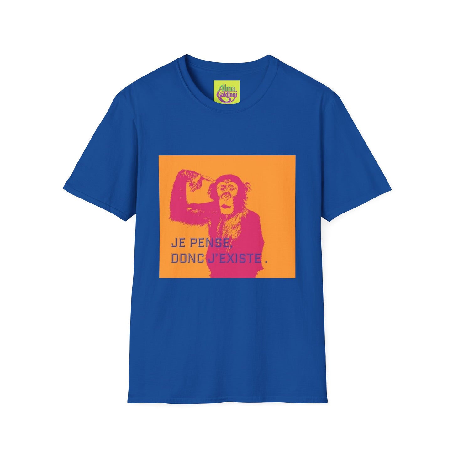 Philosophical Monkey Unisex Softstyle T-Shirt