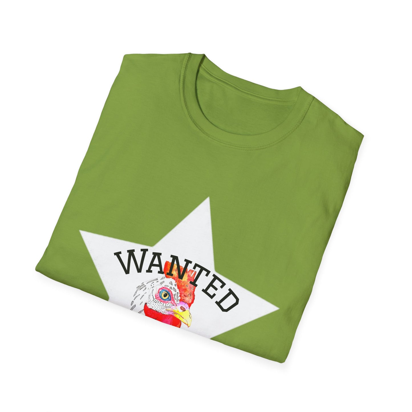 Wanted Heart T-Shirt | Unisex Softstyle Tee for Animal Lovers, Unique Gift, Casual Wear, Valentine's Day, Birthday, Fun Graphics