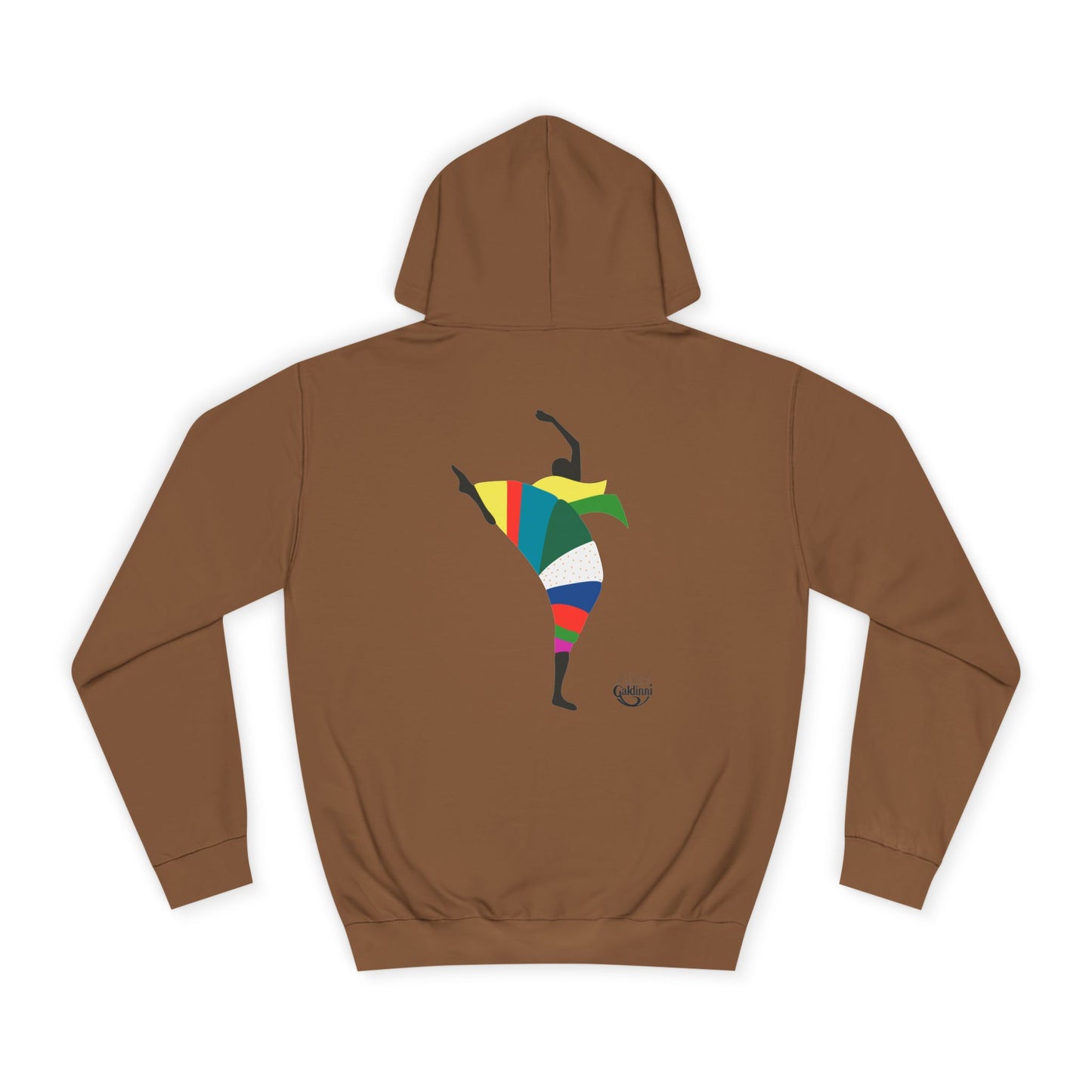 Colorful Dancer Unisex College Hoodie - Stylish Daily Wear