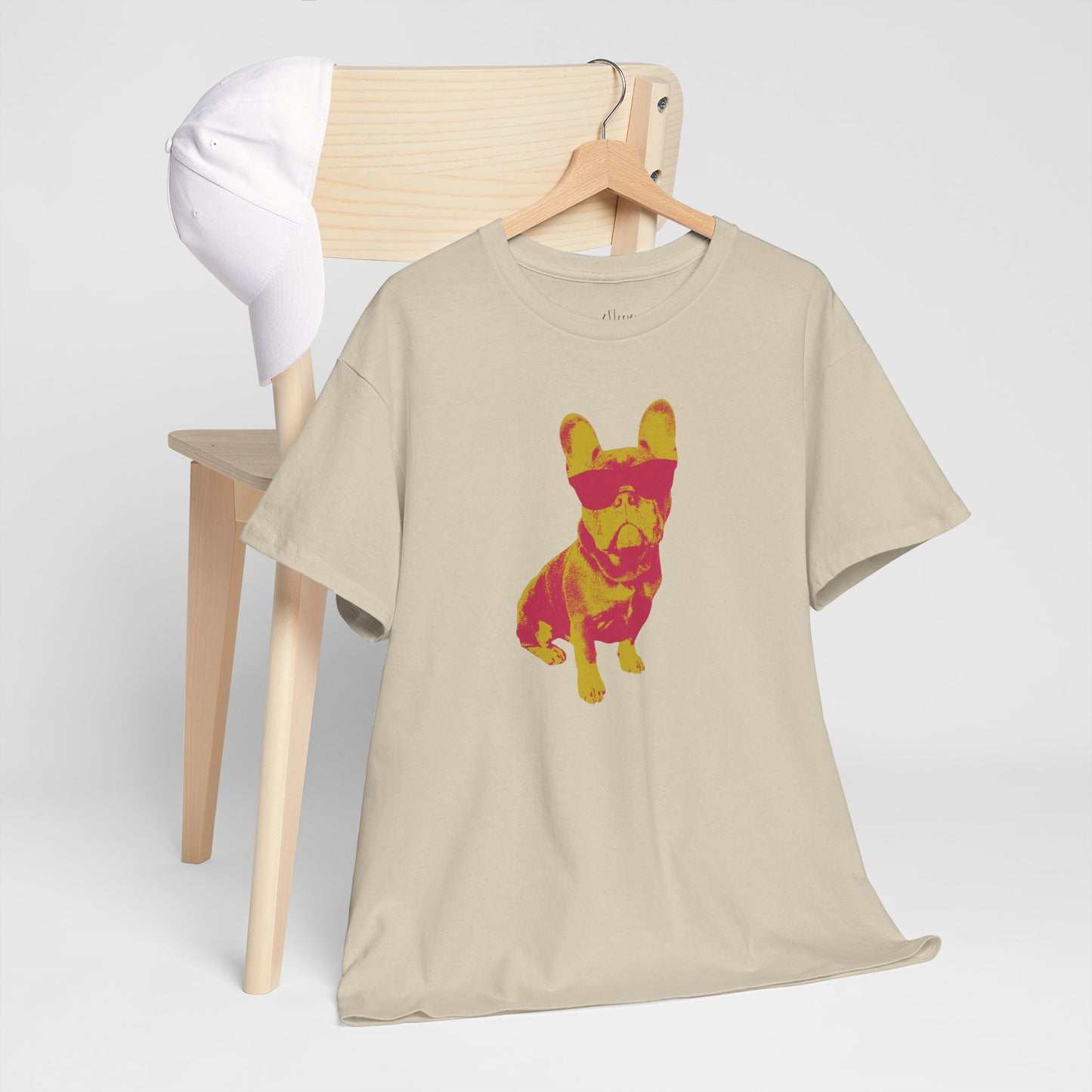 French Buldog Unisex Heavy Cotton Tee