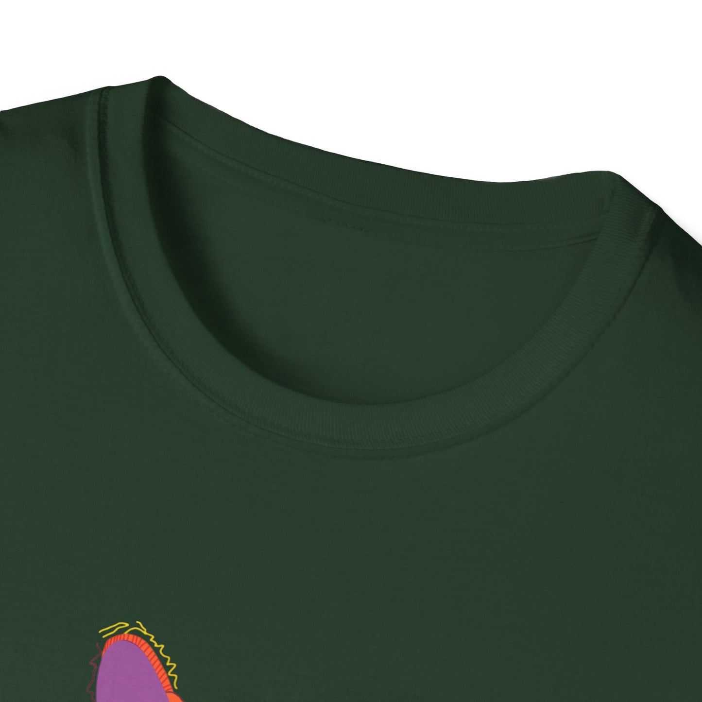 Vibrant Tiger Graphic Unisex Softstyle T-Shirt