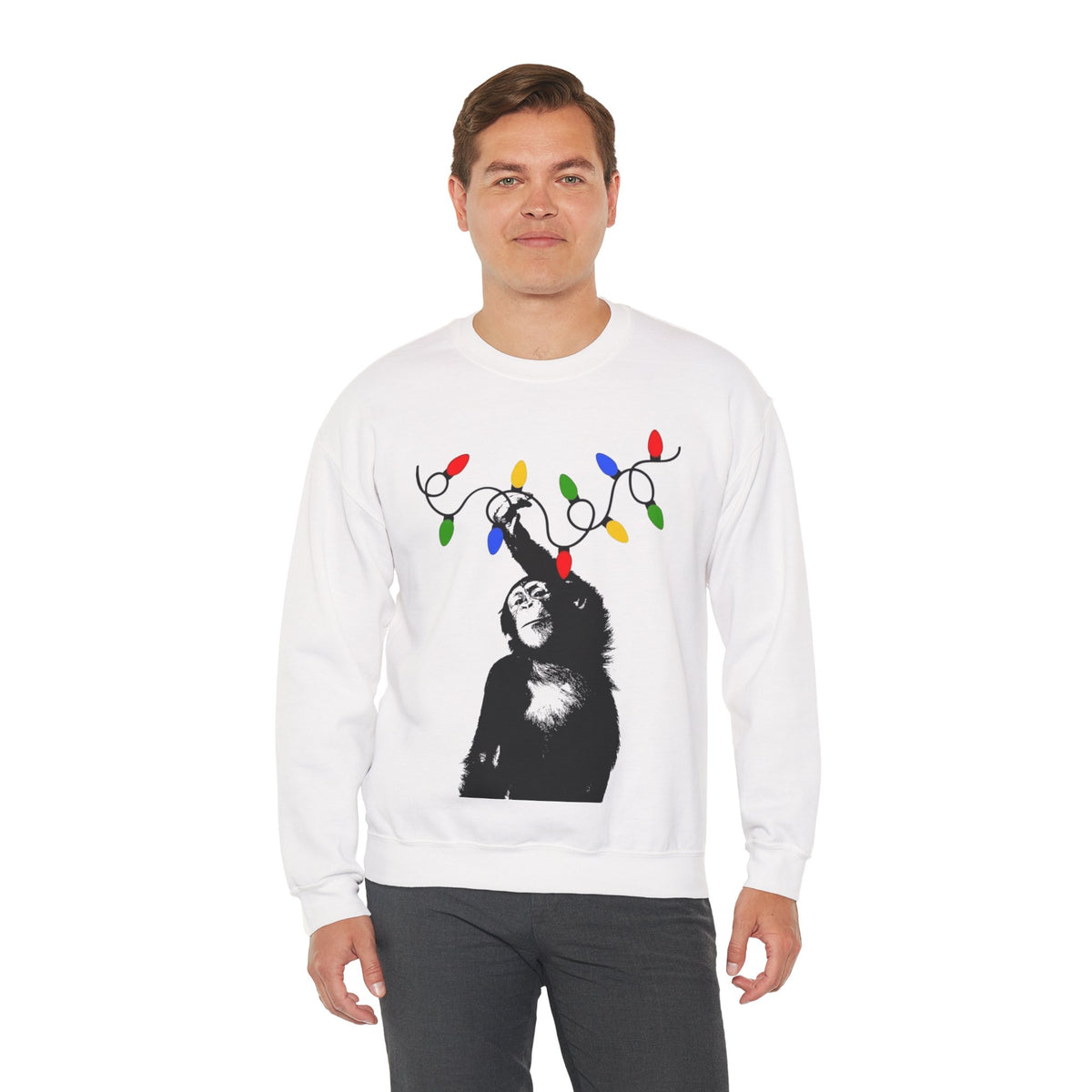 Cheeky Christmas Unisex Heavy Blend™ Crewneck Sweatshirt