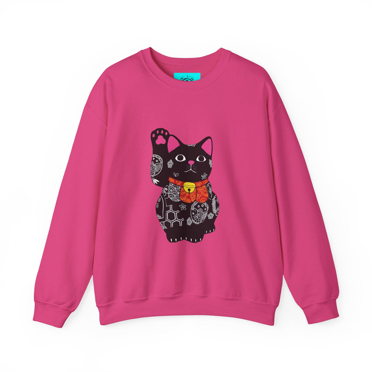 Good luck cat Unisex Heavy Blend™ Crewneck Sweatshirt