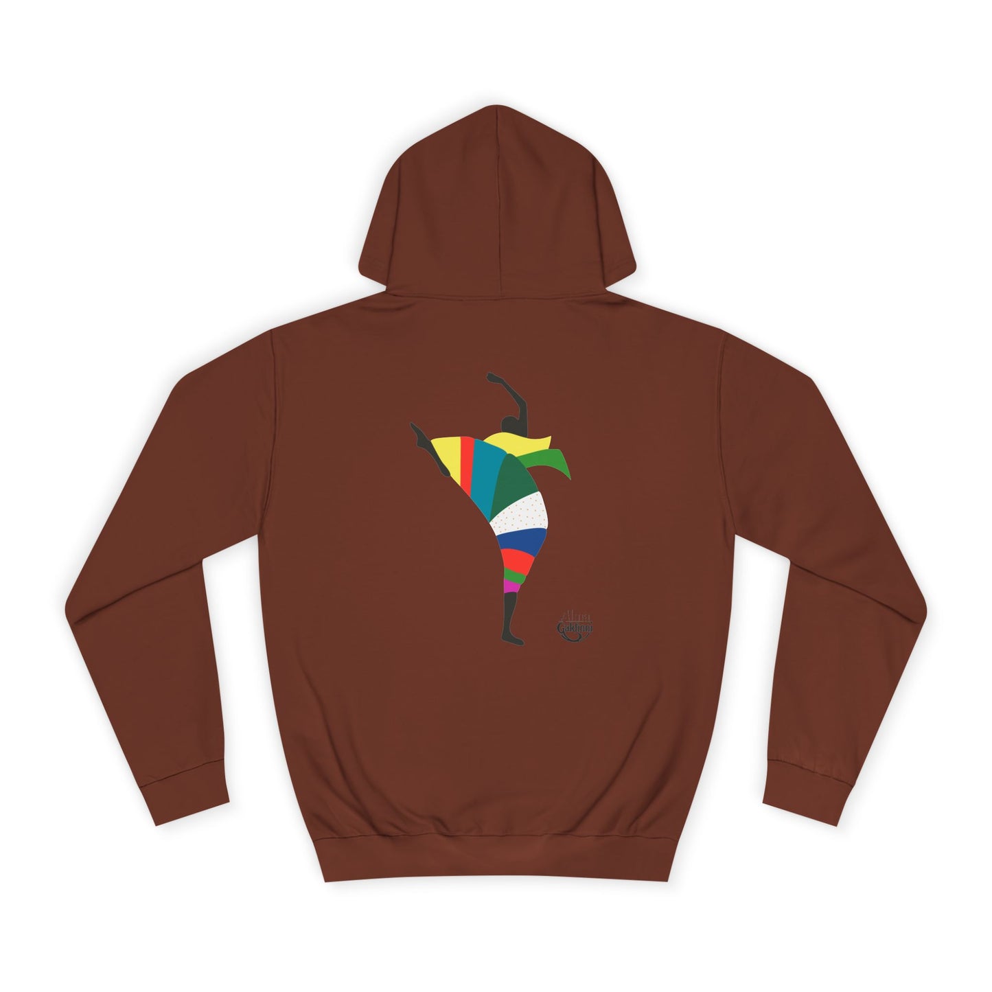 Colorful Dancer Unisex College Hoodie - Stylish Daily Wear