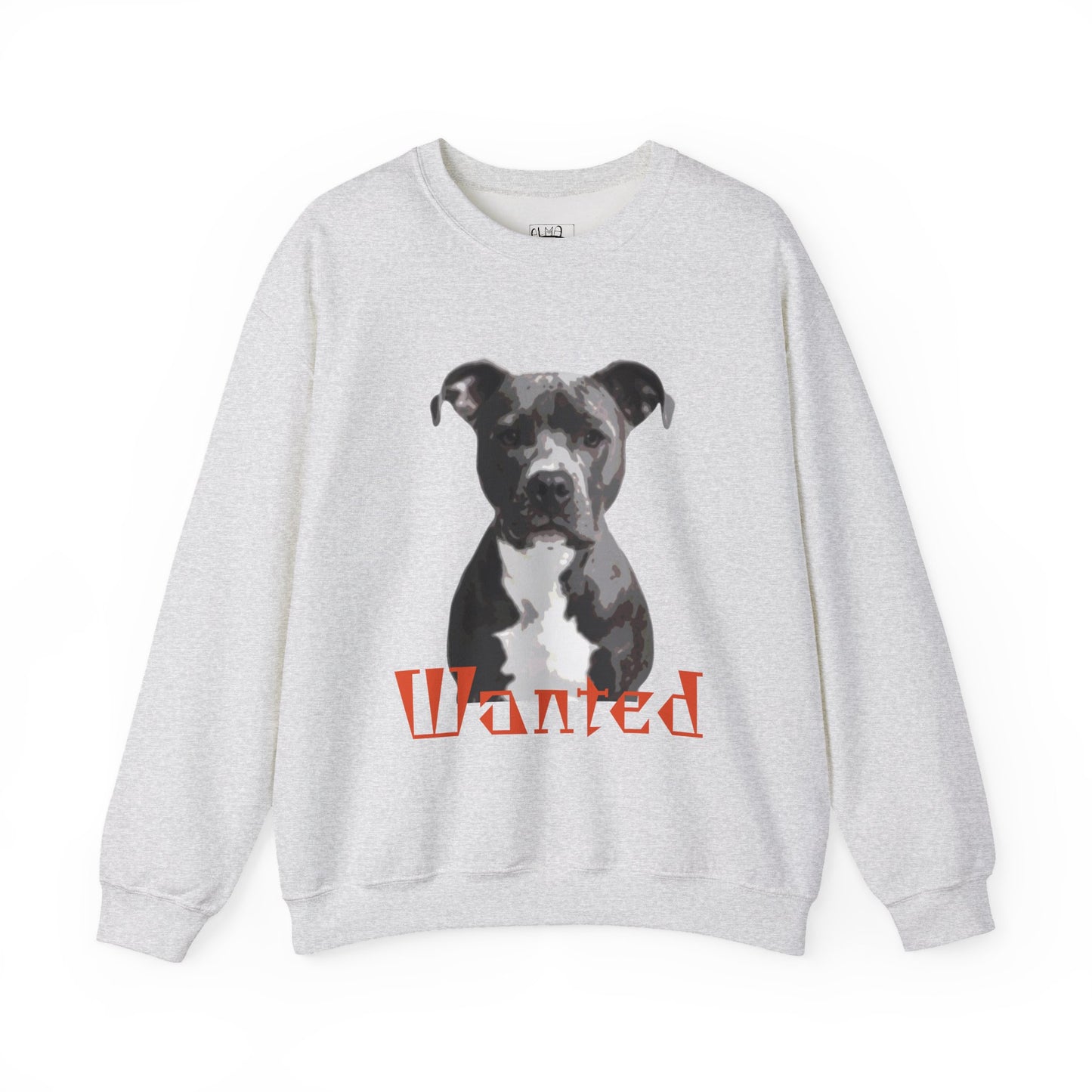 Wanted Dog Sweatshirt, Cozy Crewneck, Animal Lover Gift, Pet Enthusiast Apparel, Casual Unisex Top