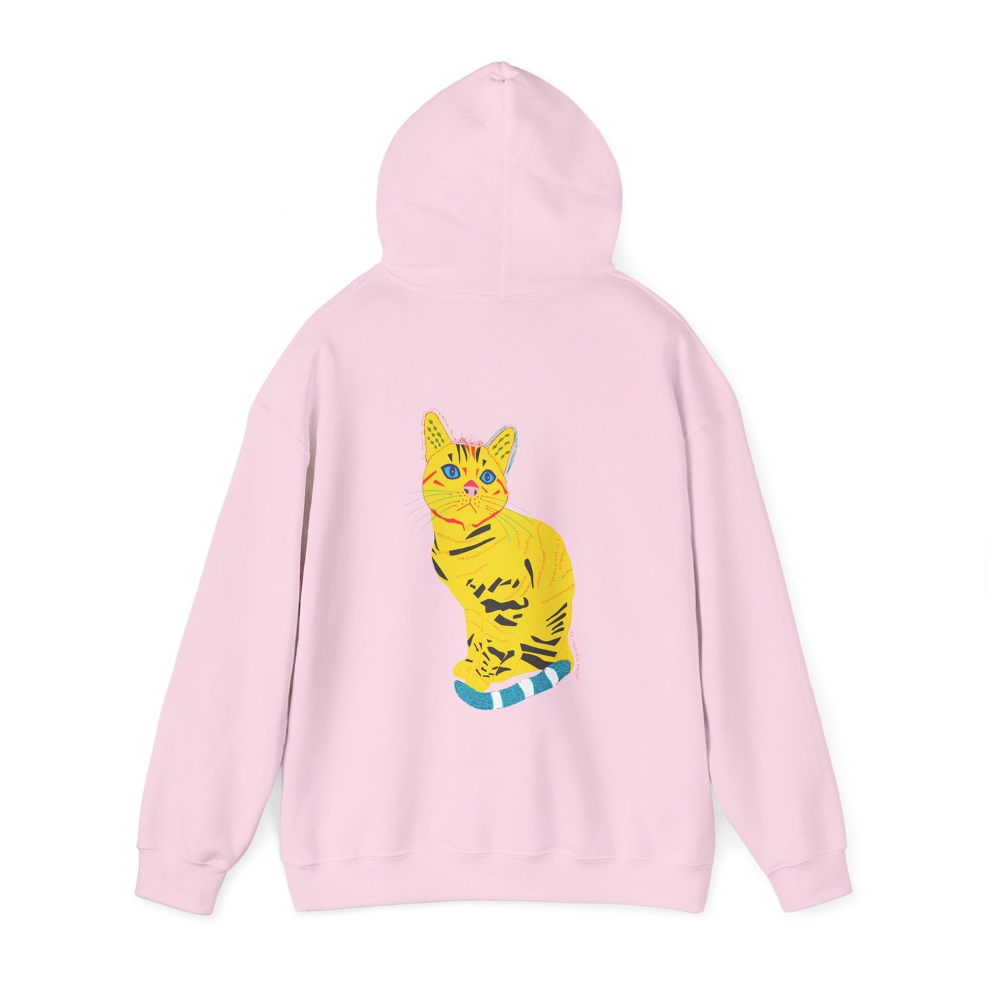 Yellow Cat Unisex Heavy Blend™ Hooded Sweatshirt