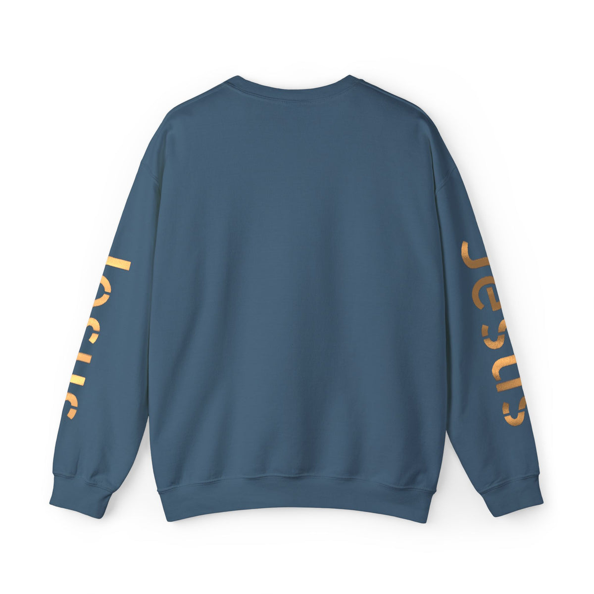 Jesus Gold Script Crewneck Sweatshirt