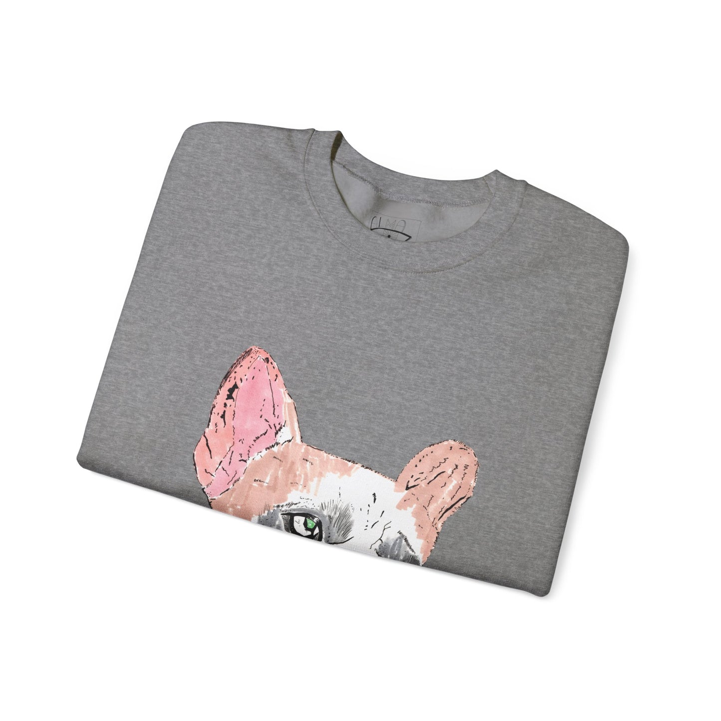 French Bulldog Art Sweatshirt - Cozy Unisex Crewneck for Dog Lovers