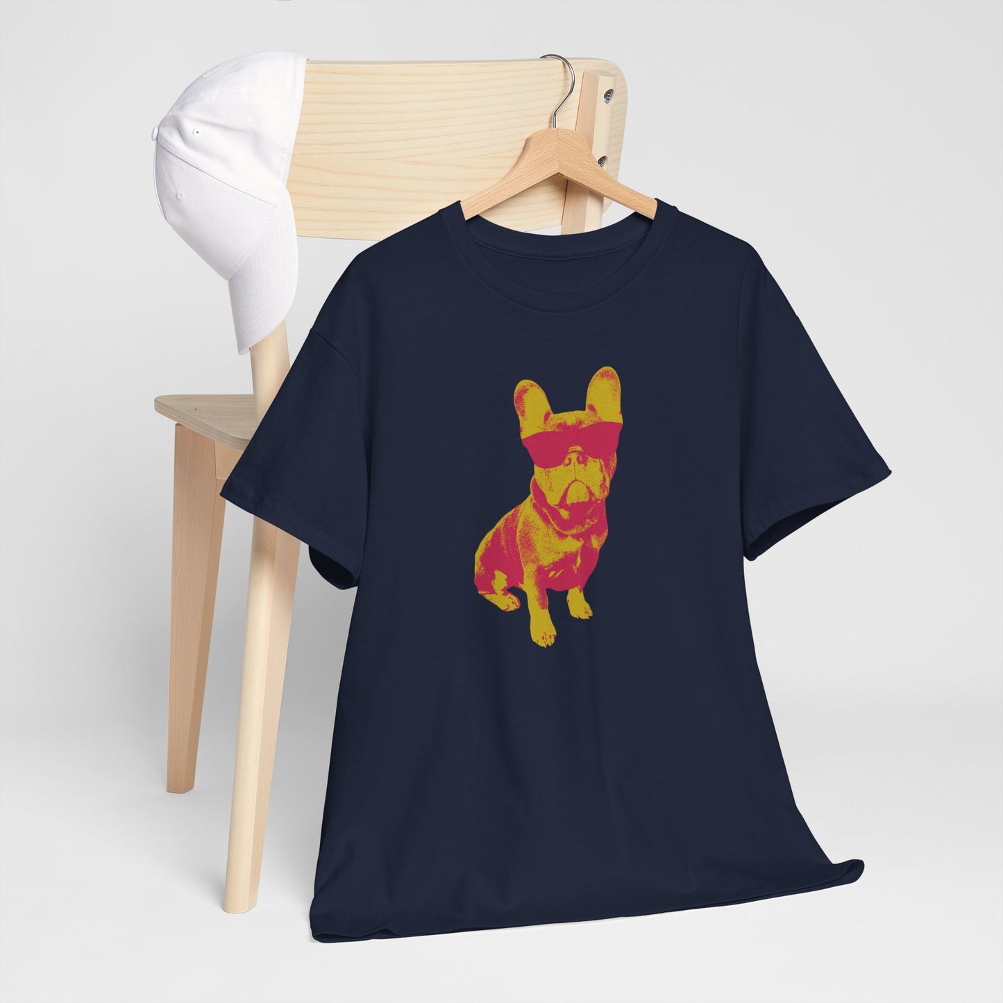 French Buldog Unisex Heavy Cotton Tee