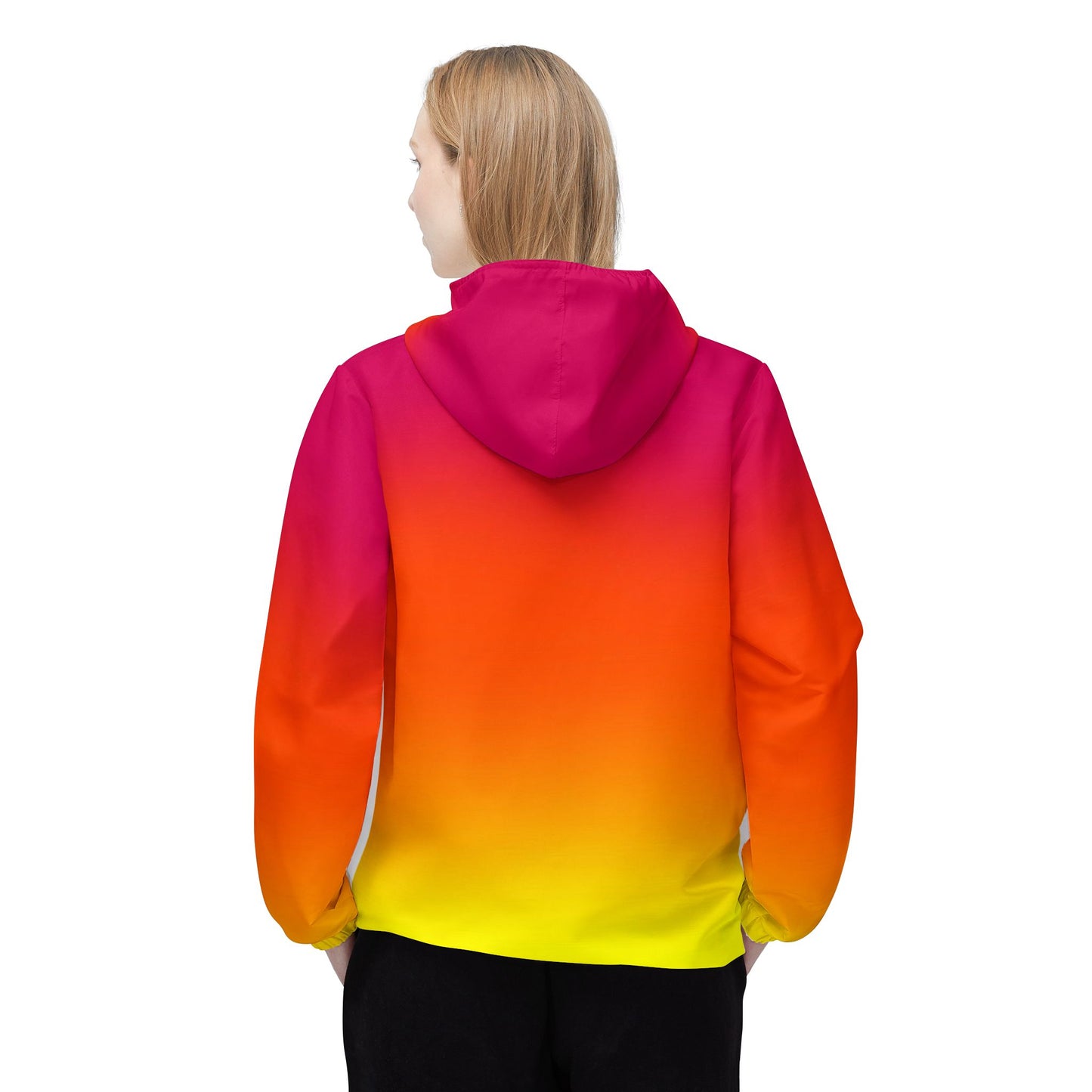 Gradient Windbreaker Jacket (AOP)