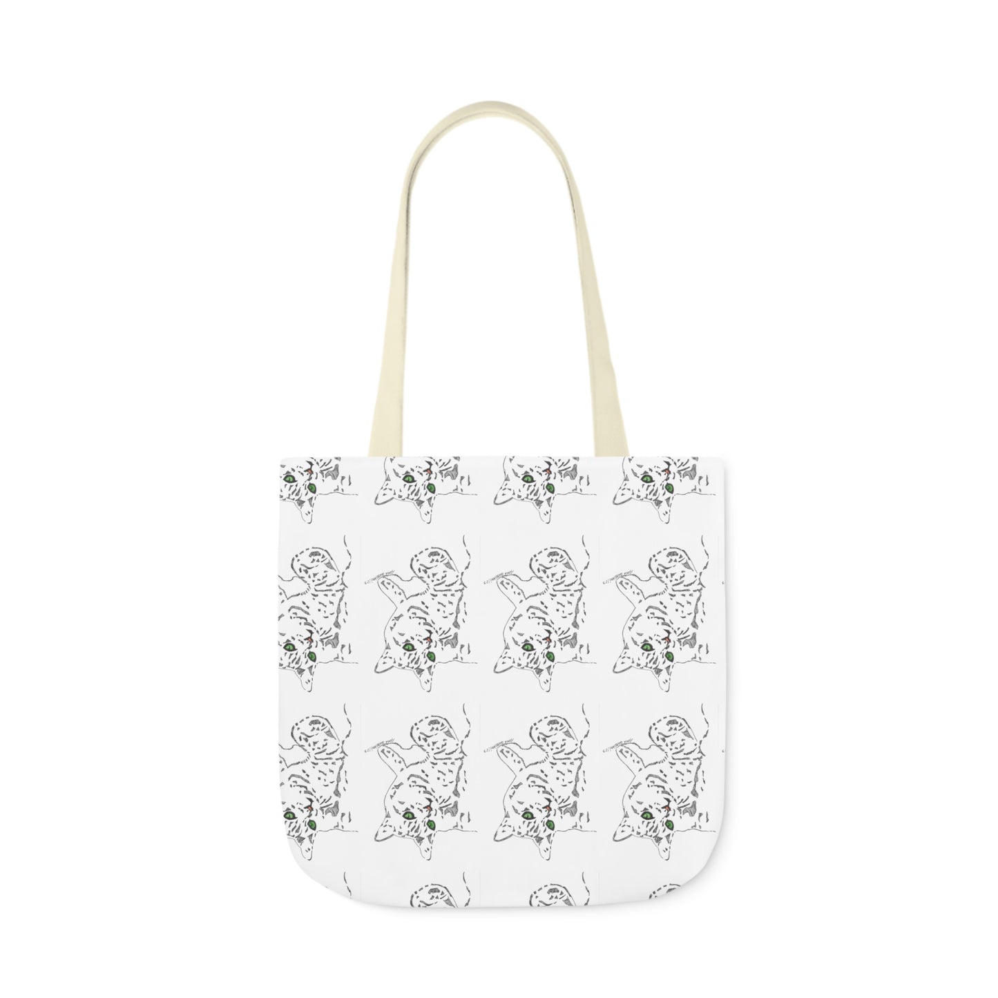 Abstract Cat tote bag