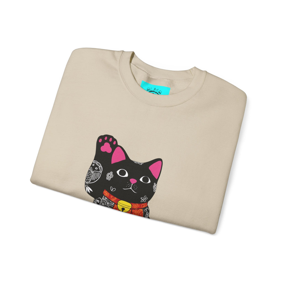 Good luck cat Unisex Heavy Blend™ Crewneck Sweatshirt