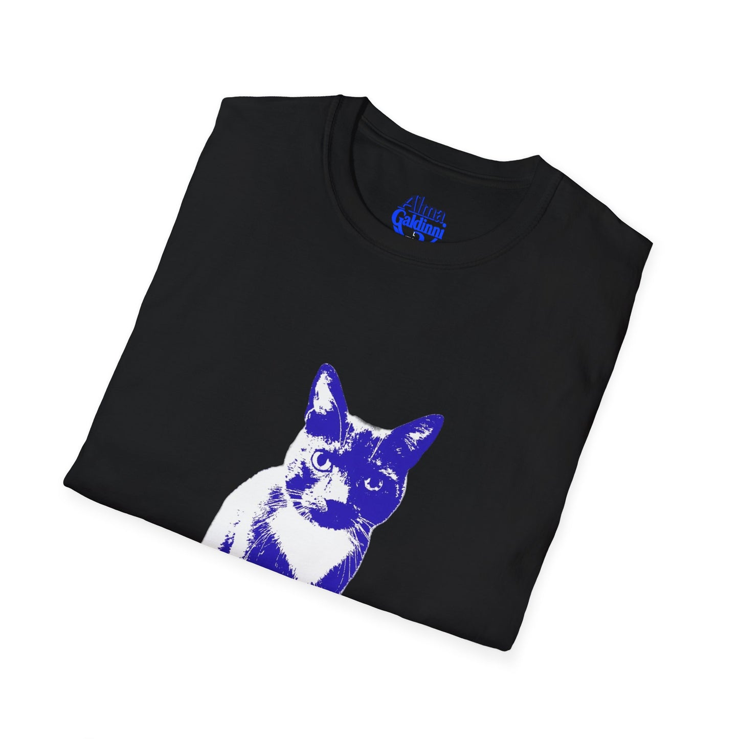 Bertie the cat Unisex Softstyle T-Shirt