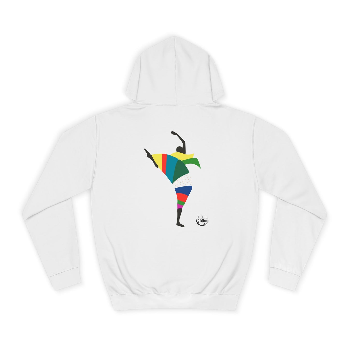 Colorful Dancer Unisex College Hoodie - Stylish Daily Wear
