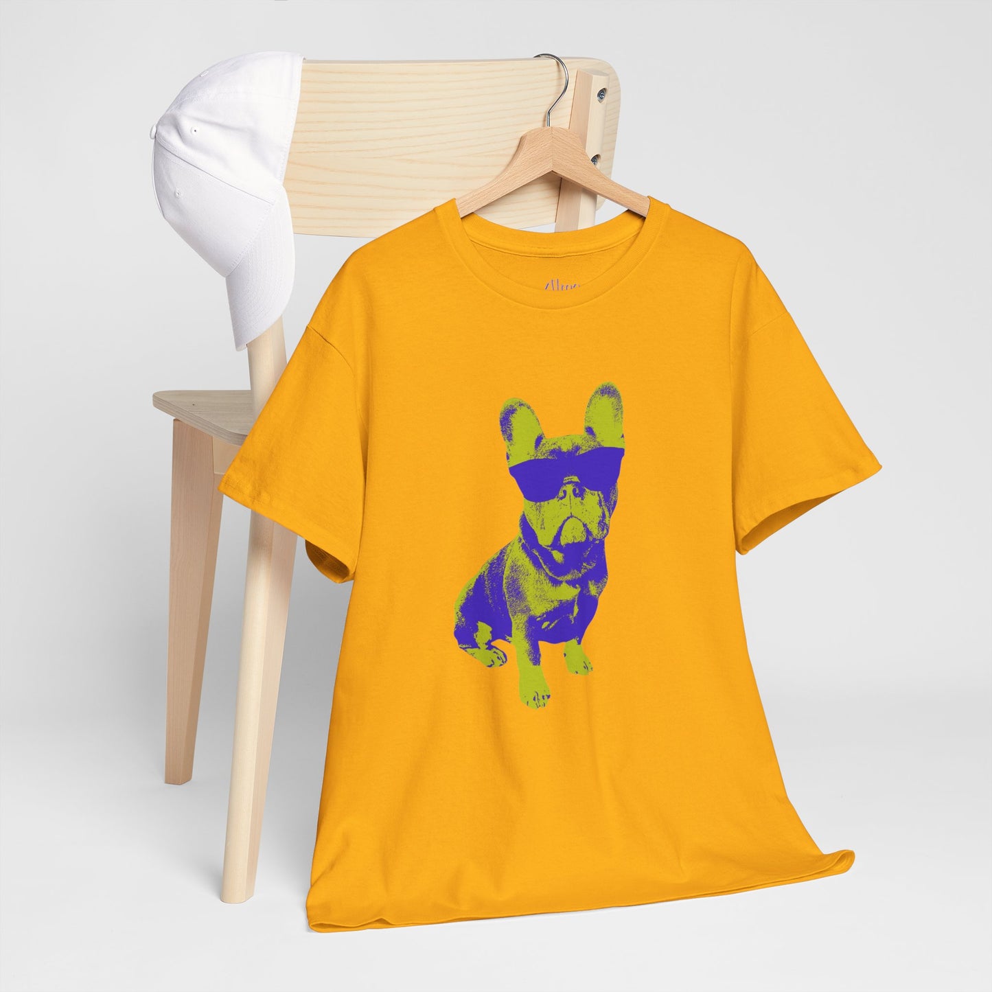 French Buldog Unisex Heavy Cotton Tee