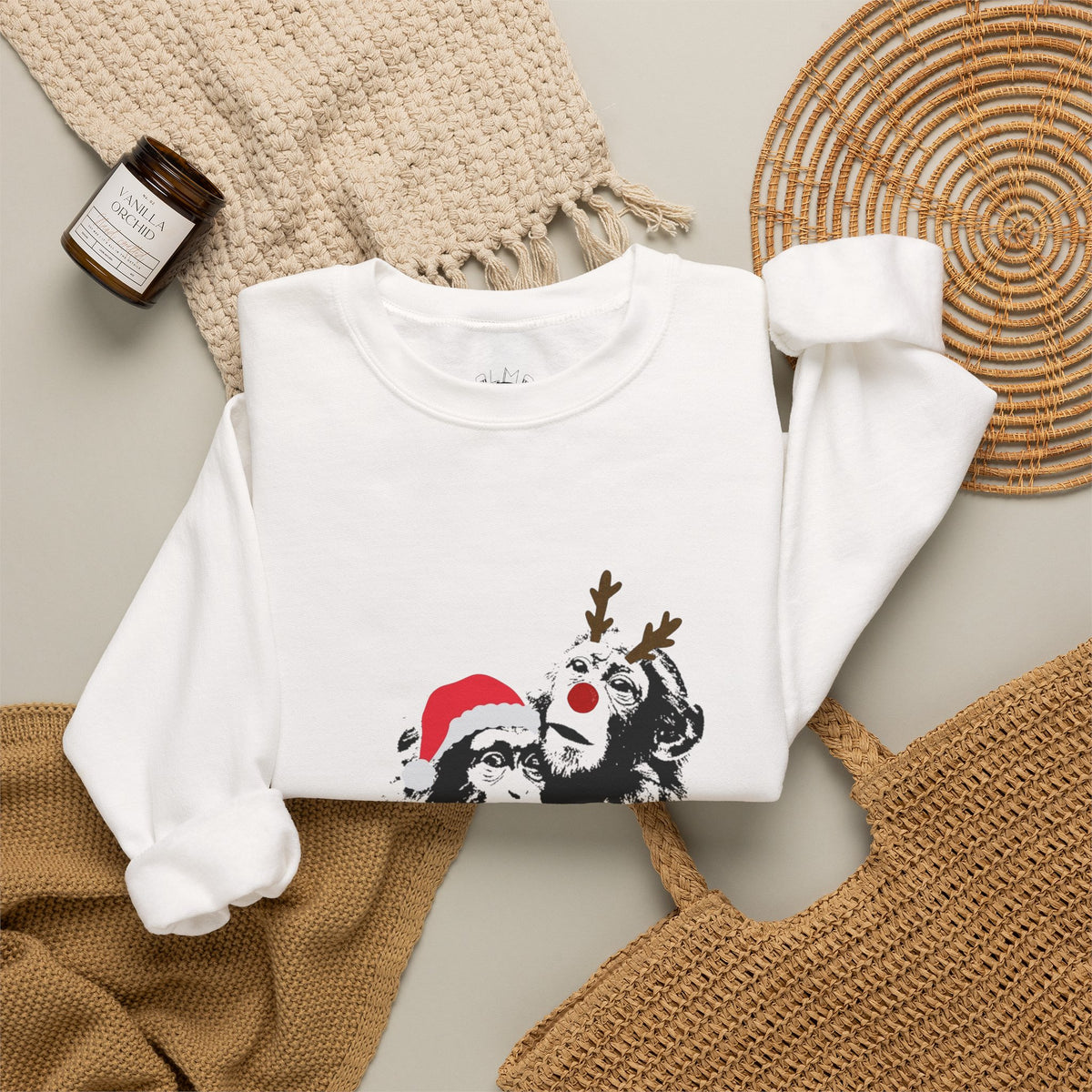 Cheeky Christmas Unisex Heavy Blend™ Crewneck Sweatshirt