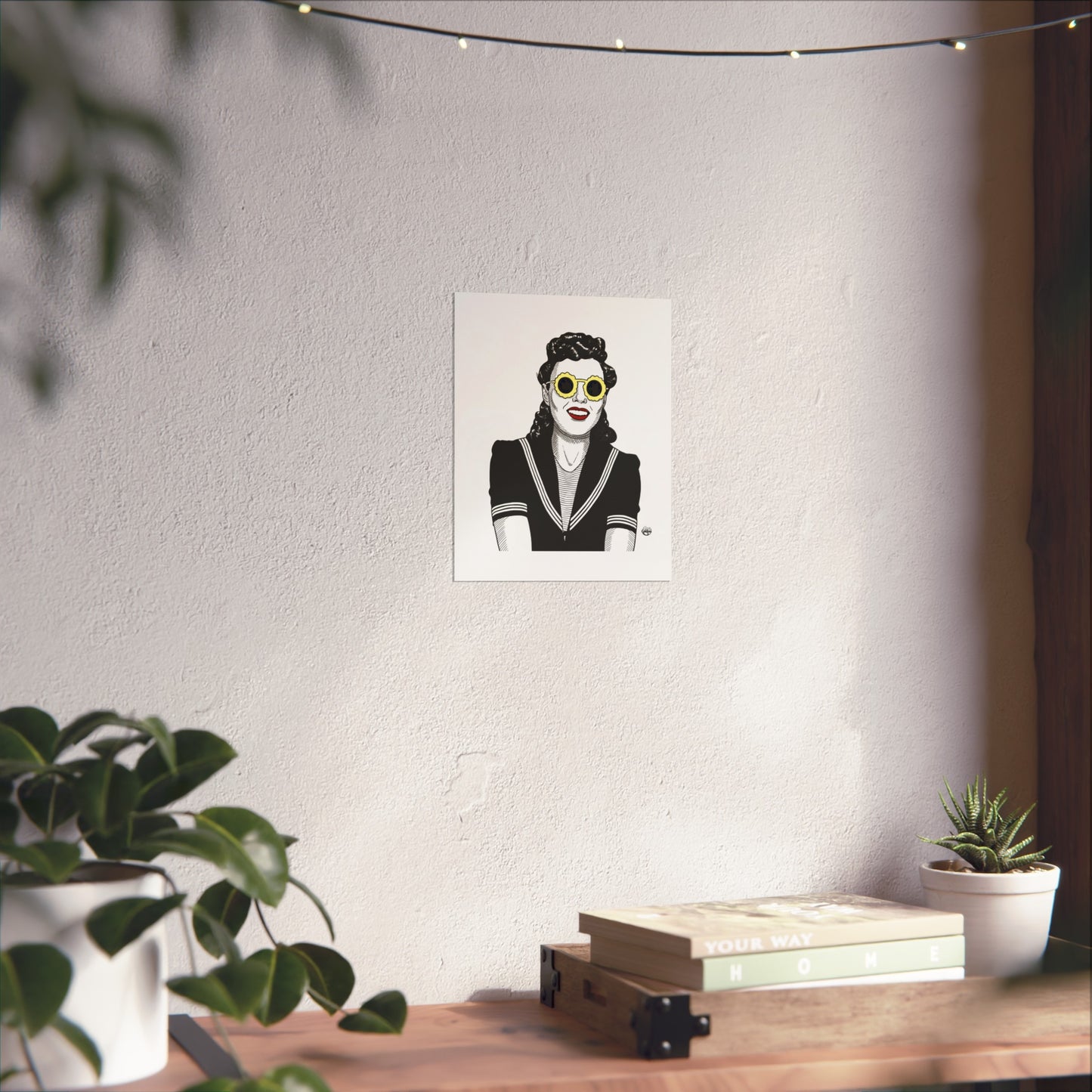Beach girl Fine Art Posters