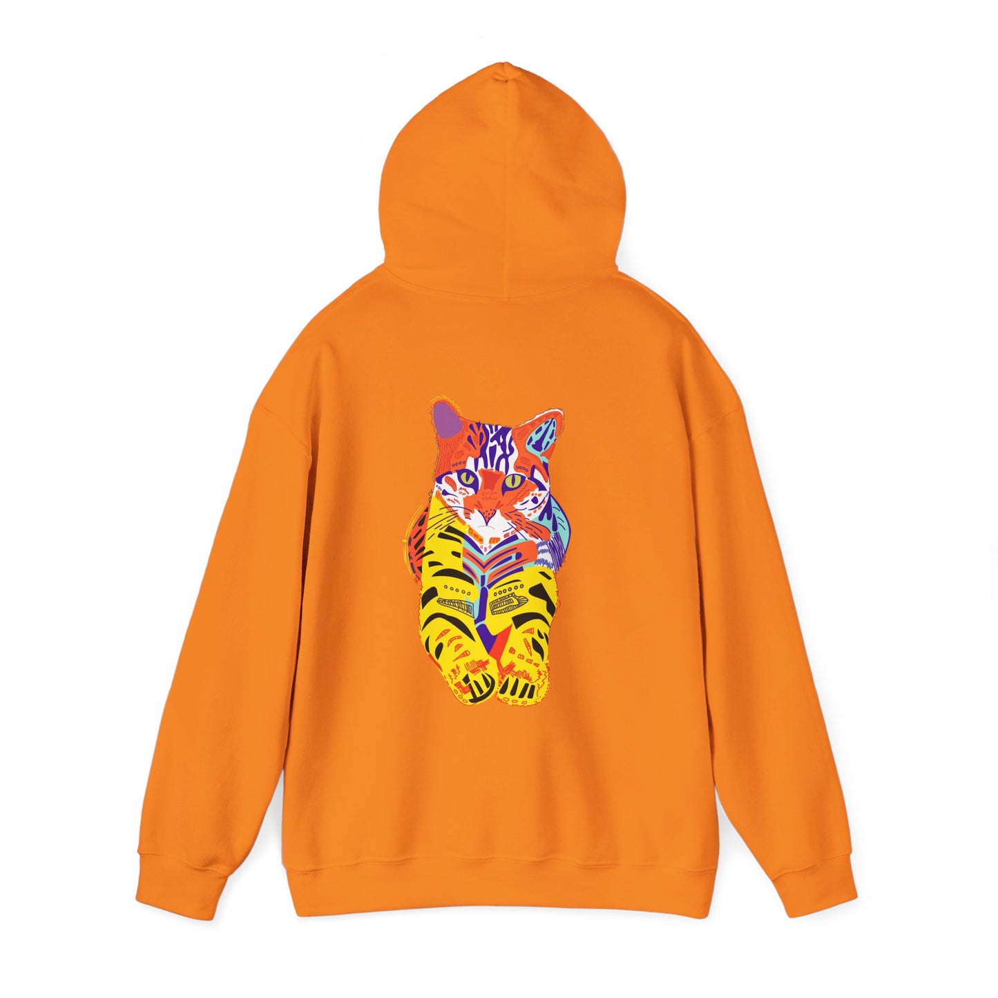 Tiger Cat Unisex Heavy Blend™ Hooded Sweatshirt