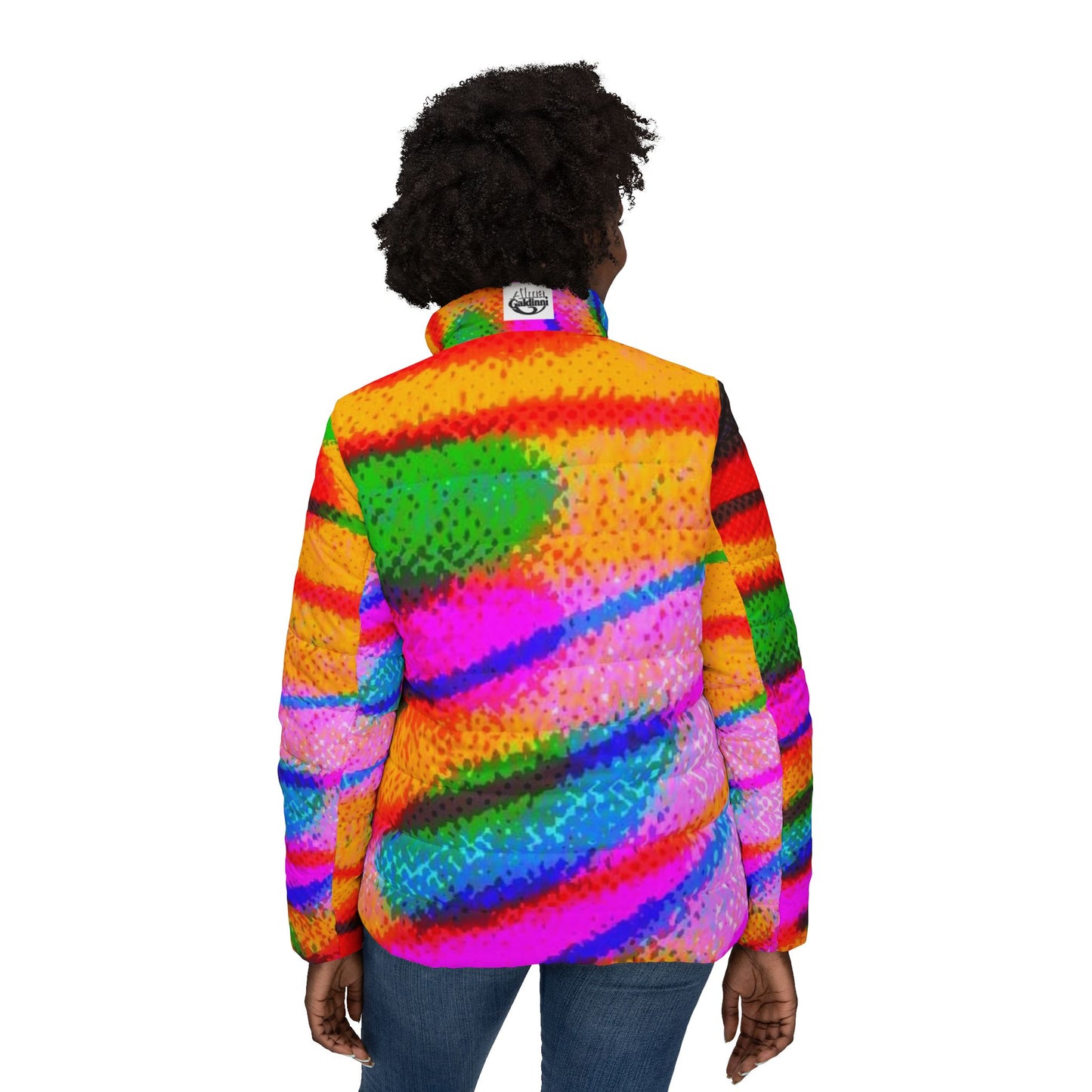 Butterfly Collection Women’s Puffer Jacket (AOP)