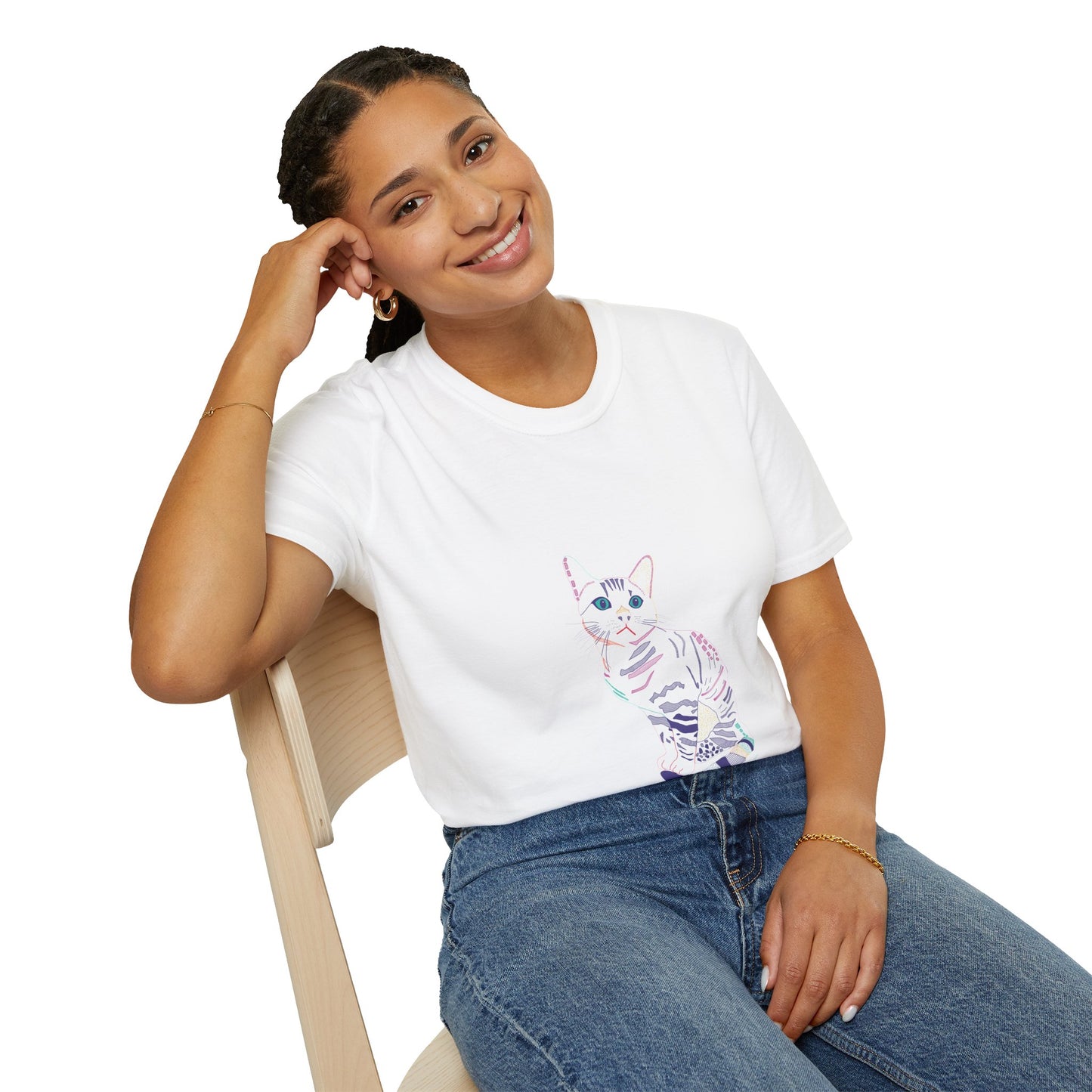 White Cat T-Shirt