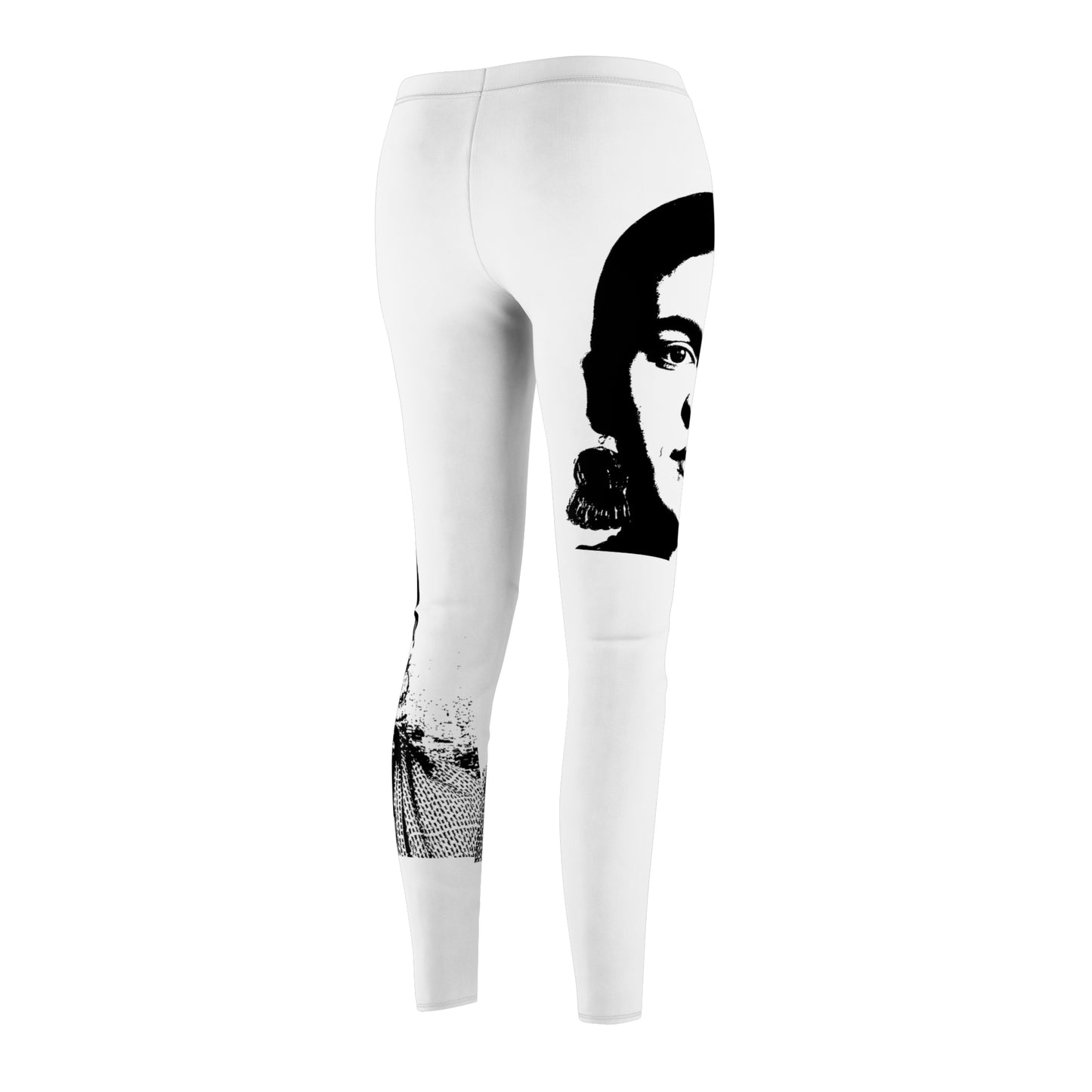 Frida Kahlo-Inspired Women's Casual Leggings - Feature Artistic AOP Design, Perfect for Yoga, Lounge, Gifts, Art Lovers, Statement Wear