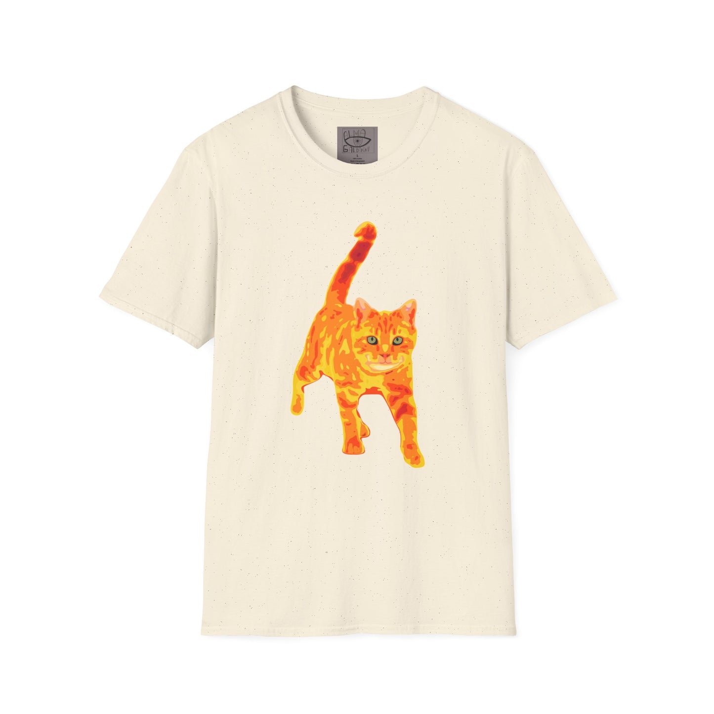 Bright Ginger Cat Unisex Softstyle T-Shirt
